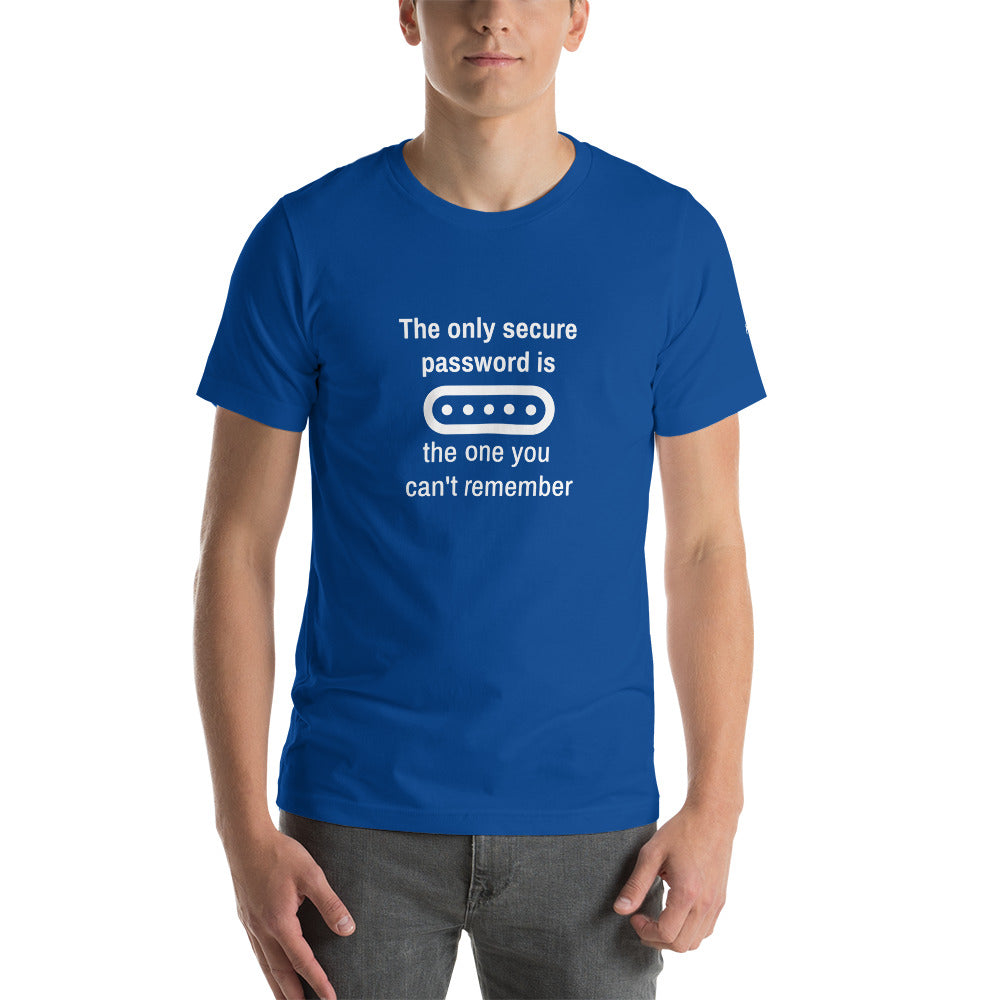 The Only Secure Password - V1 Unisex t-shirt by DarkByteGear