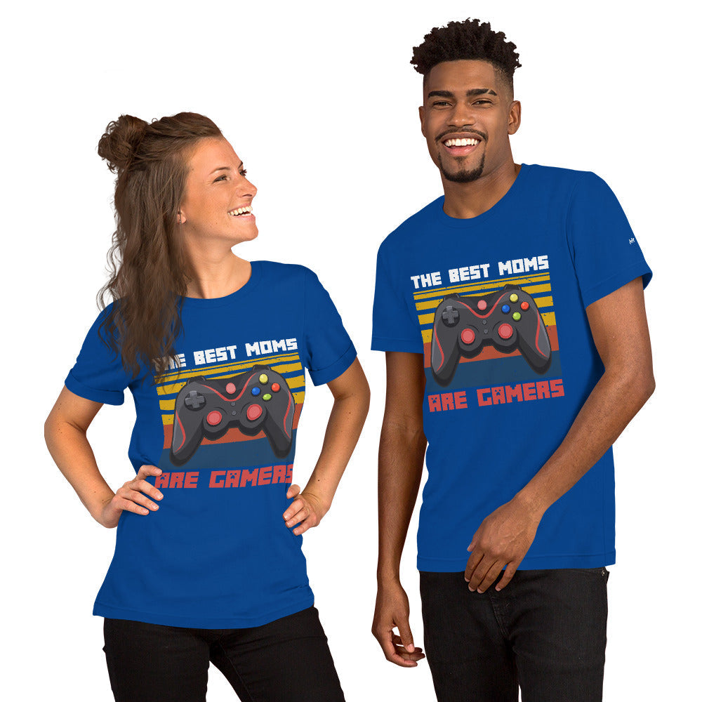 The best Moms are Gamers Unisex t-shirt by DarkByteGear
