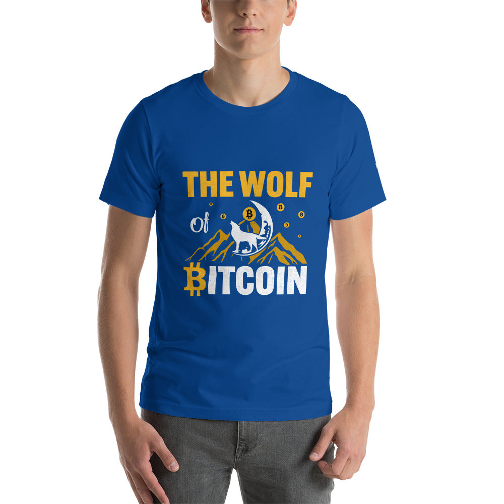 The Wolf of Bitcoin - Unisex t-shirt by DarkByteGear
