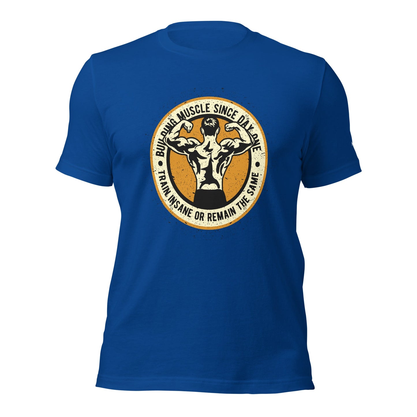 Building muscles since Day one - Unisex t-shirt by DarkByteGear