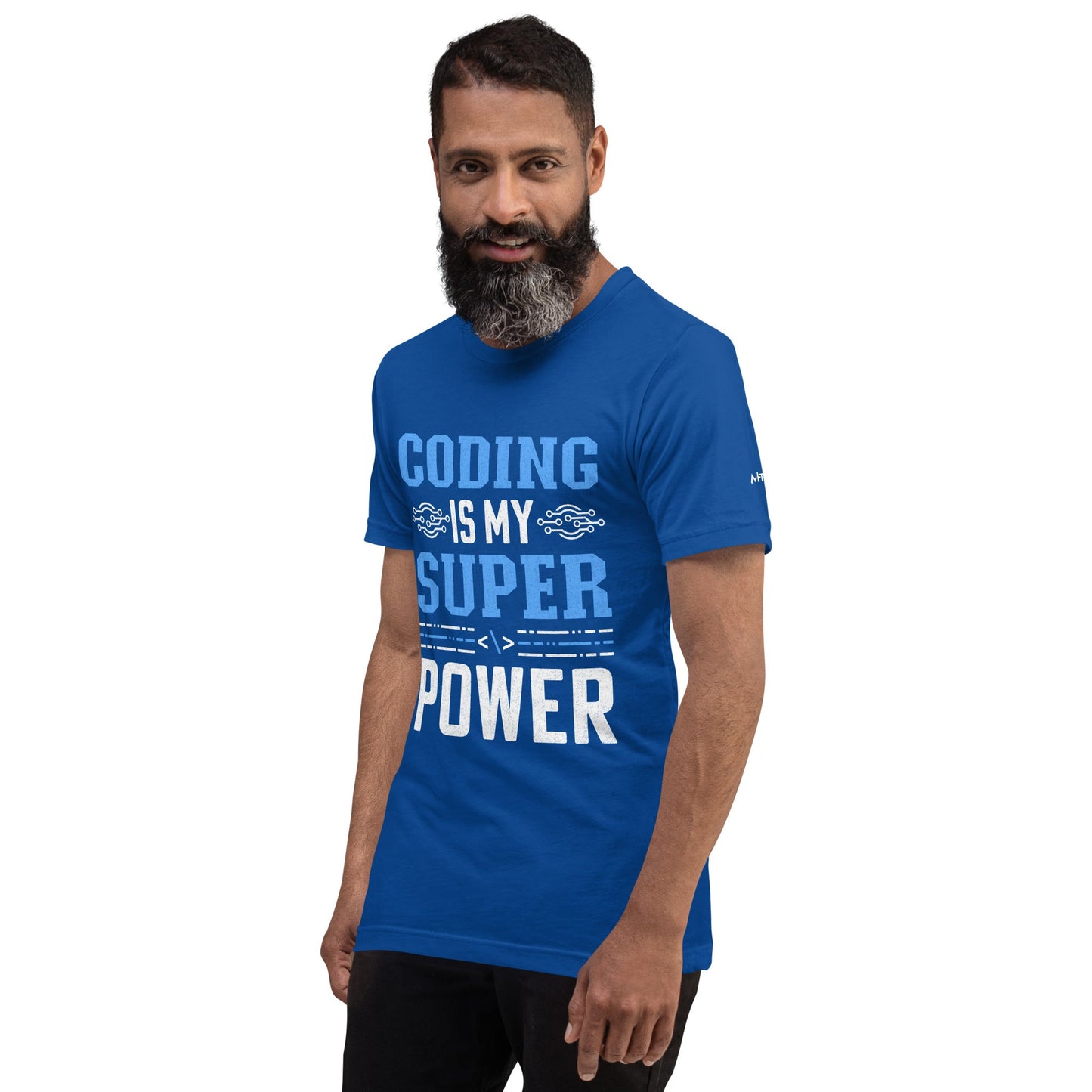 Coding is My Super Power - Unisex t-shirt by DarkByteGear