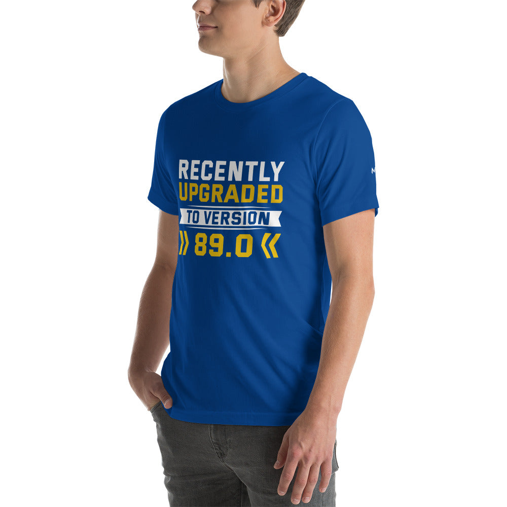 Recently Upgraded to Version >>89.0<< - Unisex t-shirt by DarkByteGear