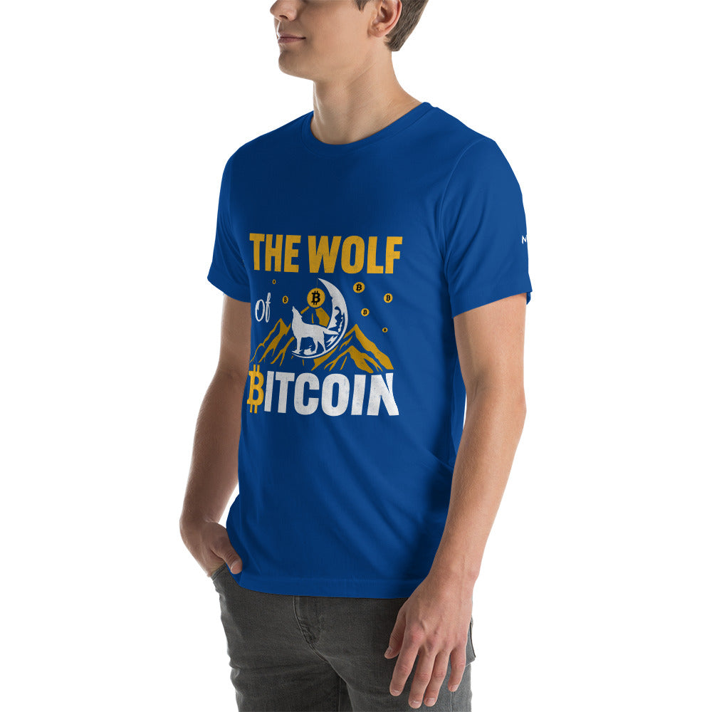 The Wolf of Bitcoin - Unisex t-shirt by DarkByteGear