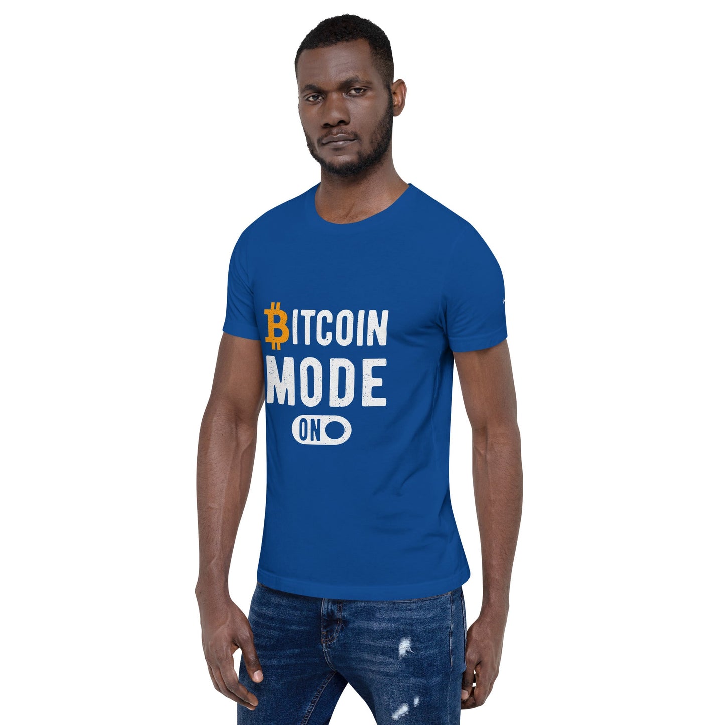Bitcoin Mode is On - Unisex t-shirt by DarkByteGear