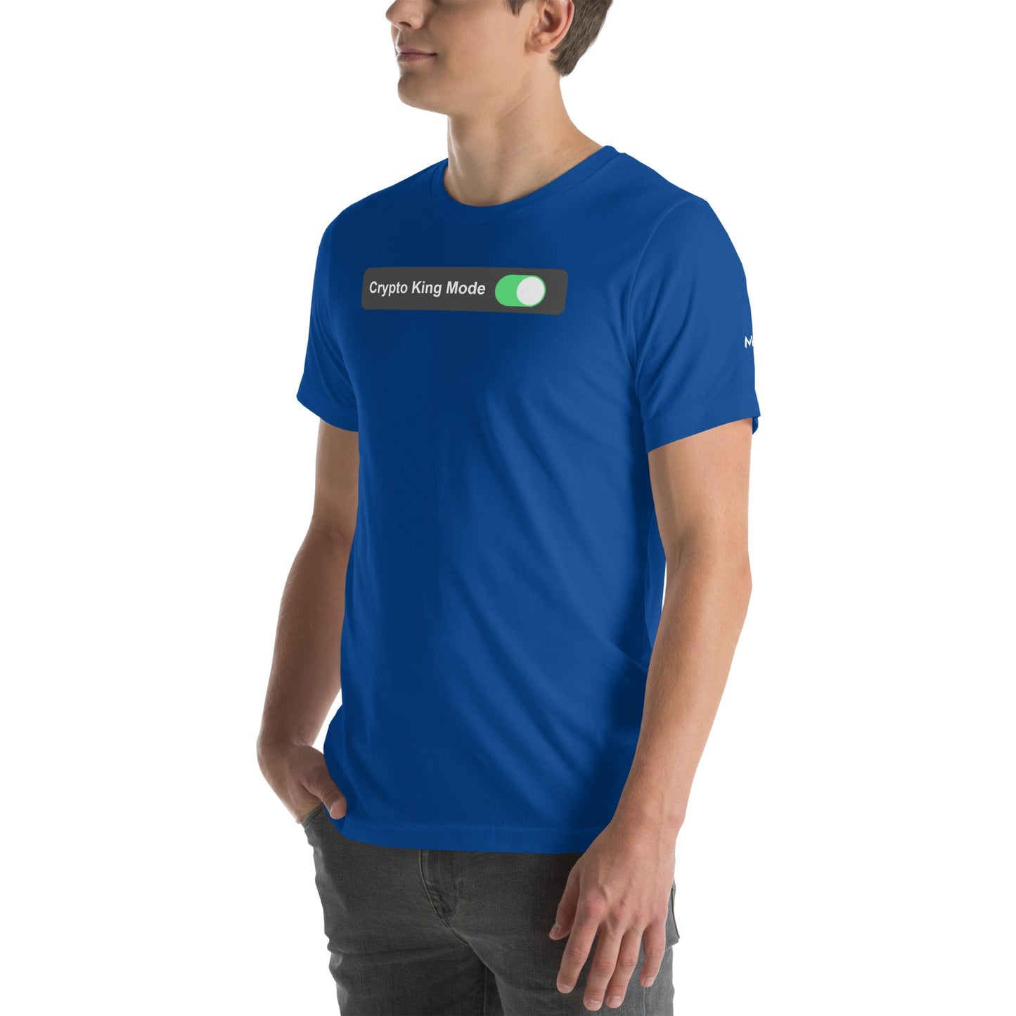Crypto King Mode On - Unisex t-shirt by DarkByteGear