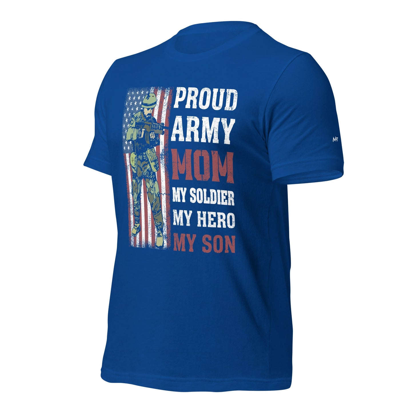 Proud Army Mom - Unisex t-shirt by DarkByteGear