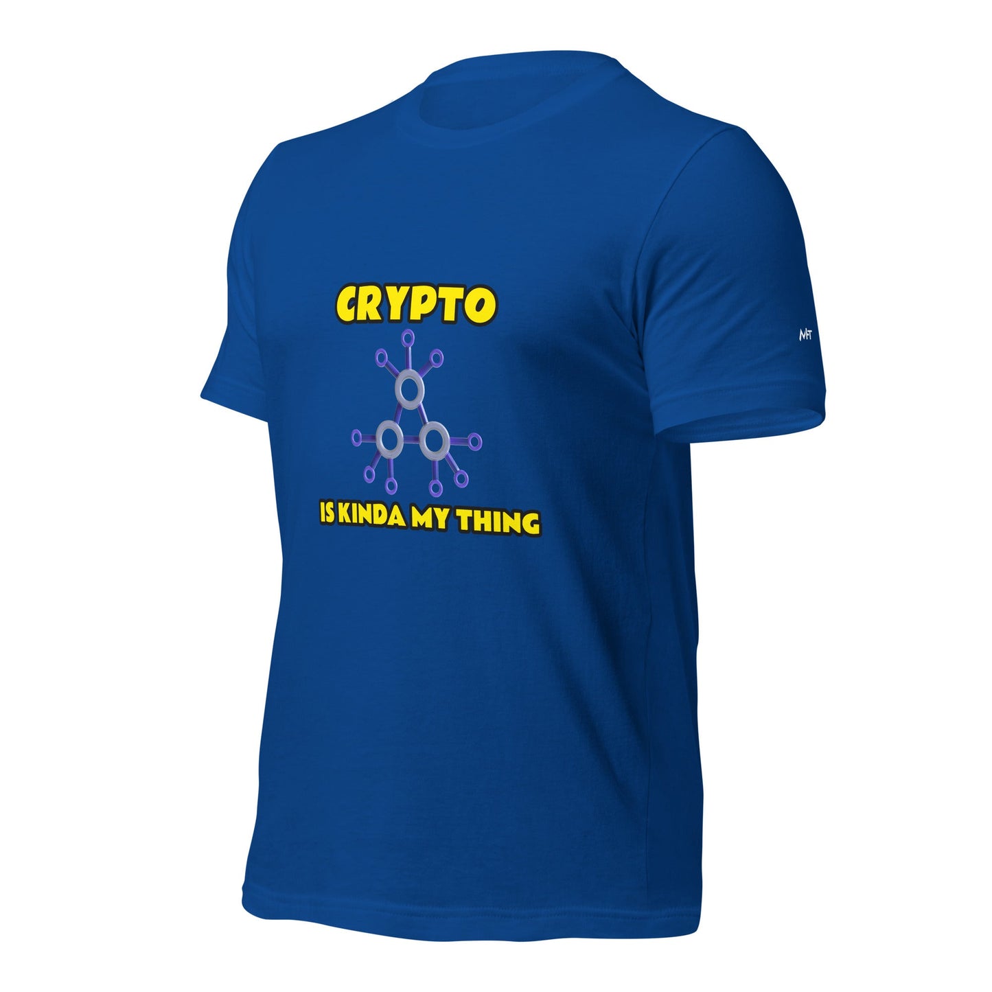 Crypto is Kinda My Thing V3 - Unisex t-shirt by DarkByteGear