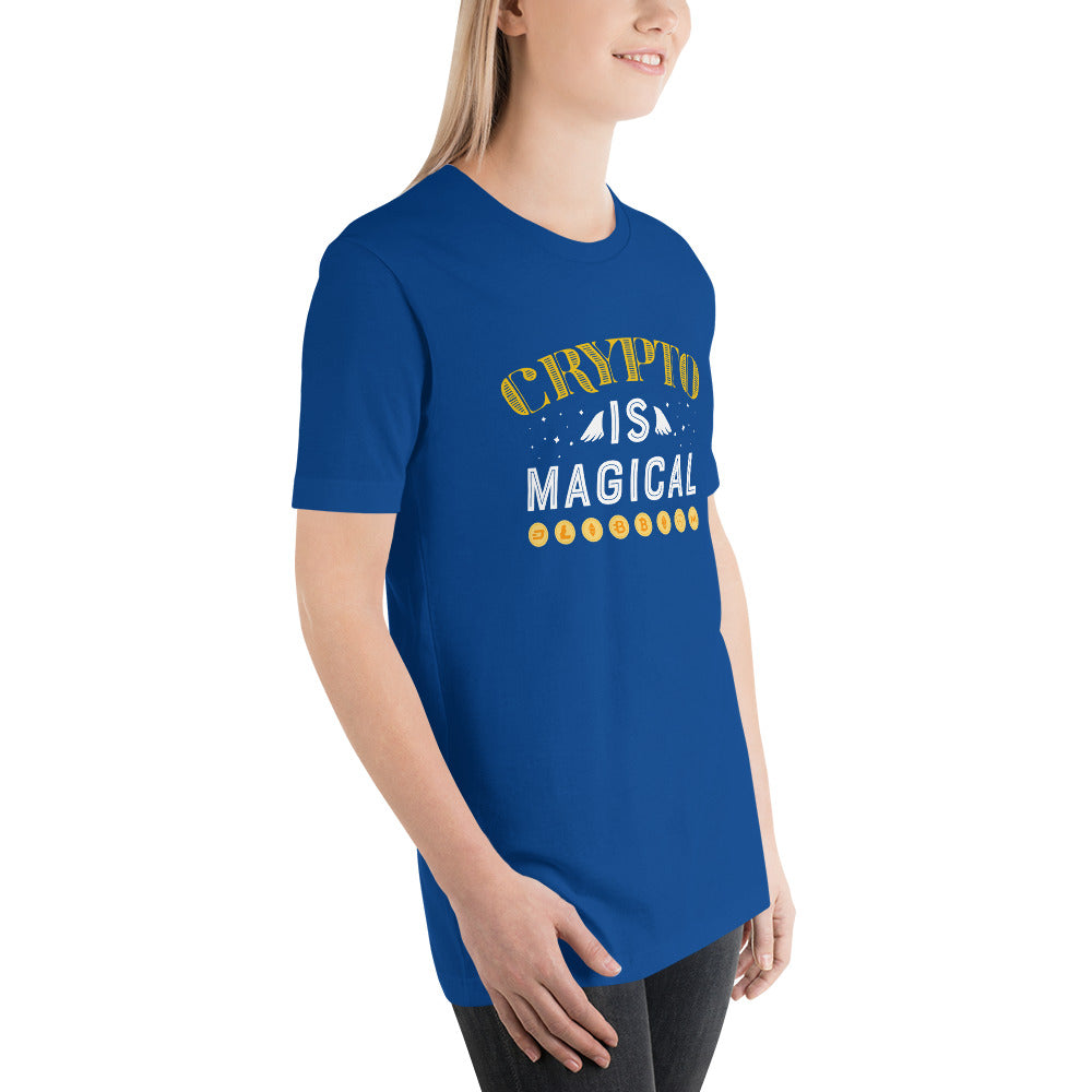 Crypto is Magical Unisex t-shirt by DarkByteGear