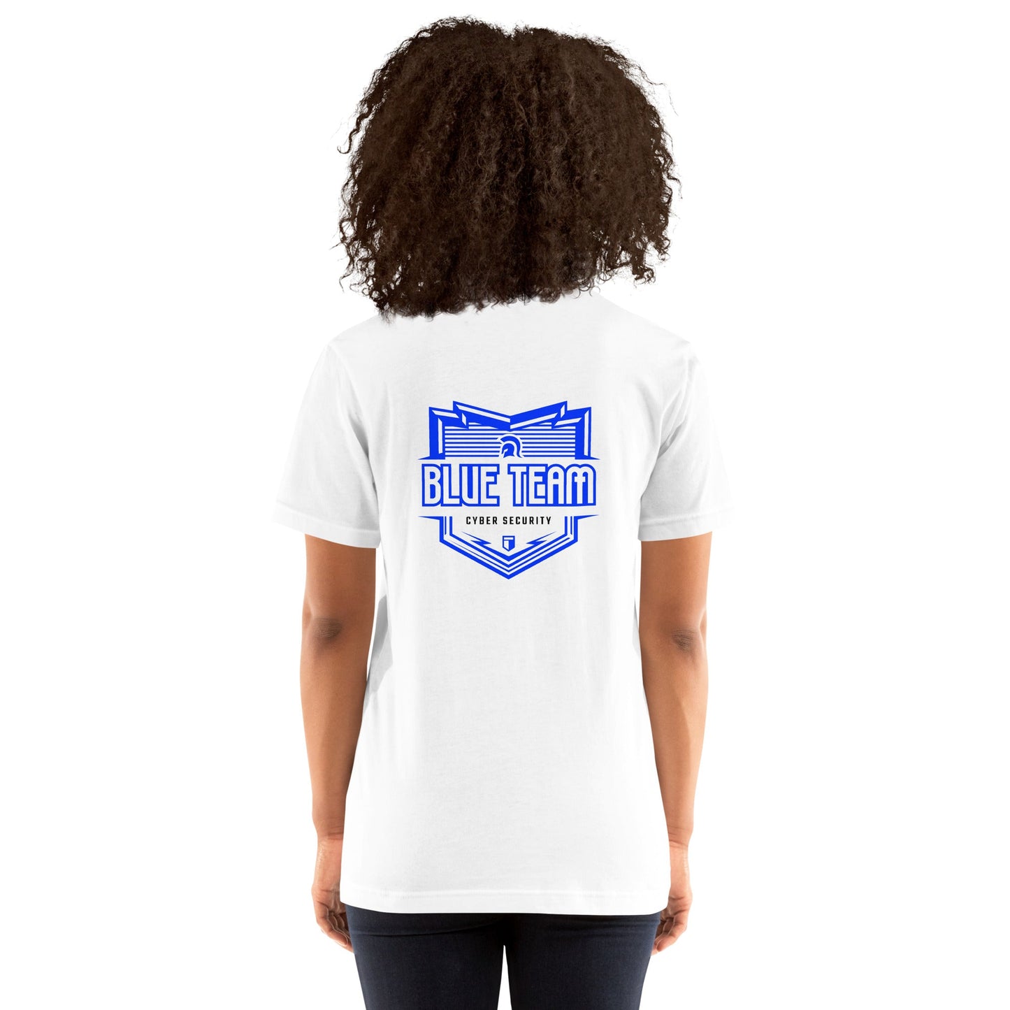Cyber Security Blue Team 16 - Unisex t-shirt ( Back Print ) by DarkByteGear