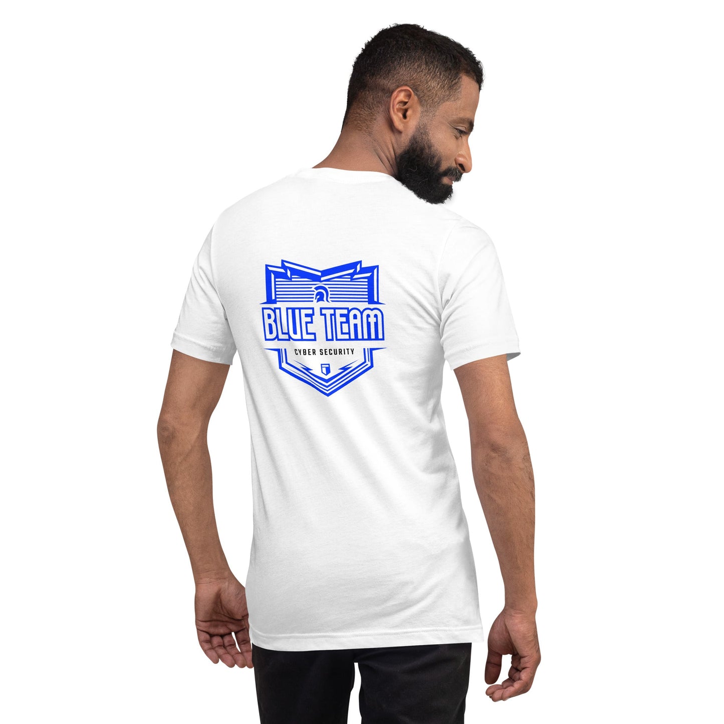 Cyber Security Blue Team 16 - Unisex t-shirt ( Back Print ) by DarkByteGear