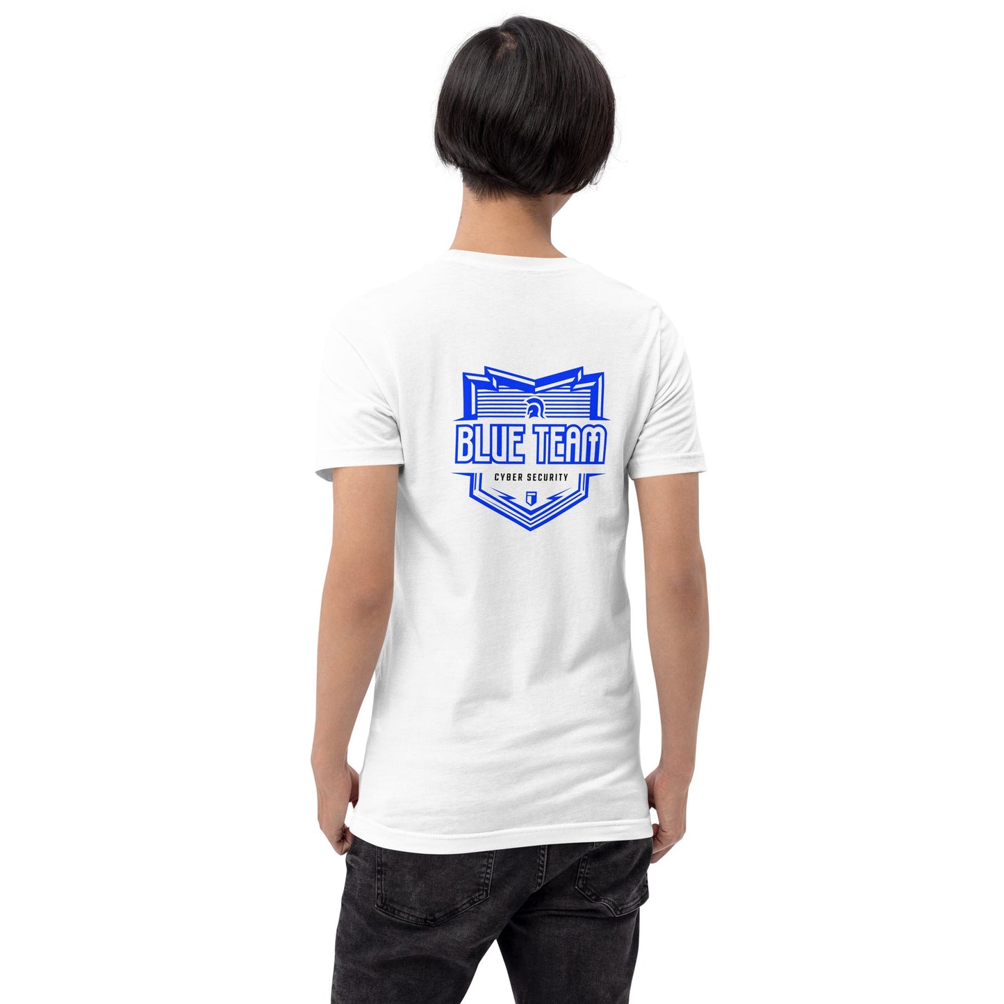 Cyber Security Blue Team 16 - Unisex t-shirt ( Back Print ) by DarkByteGear