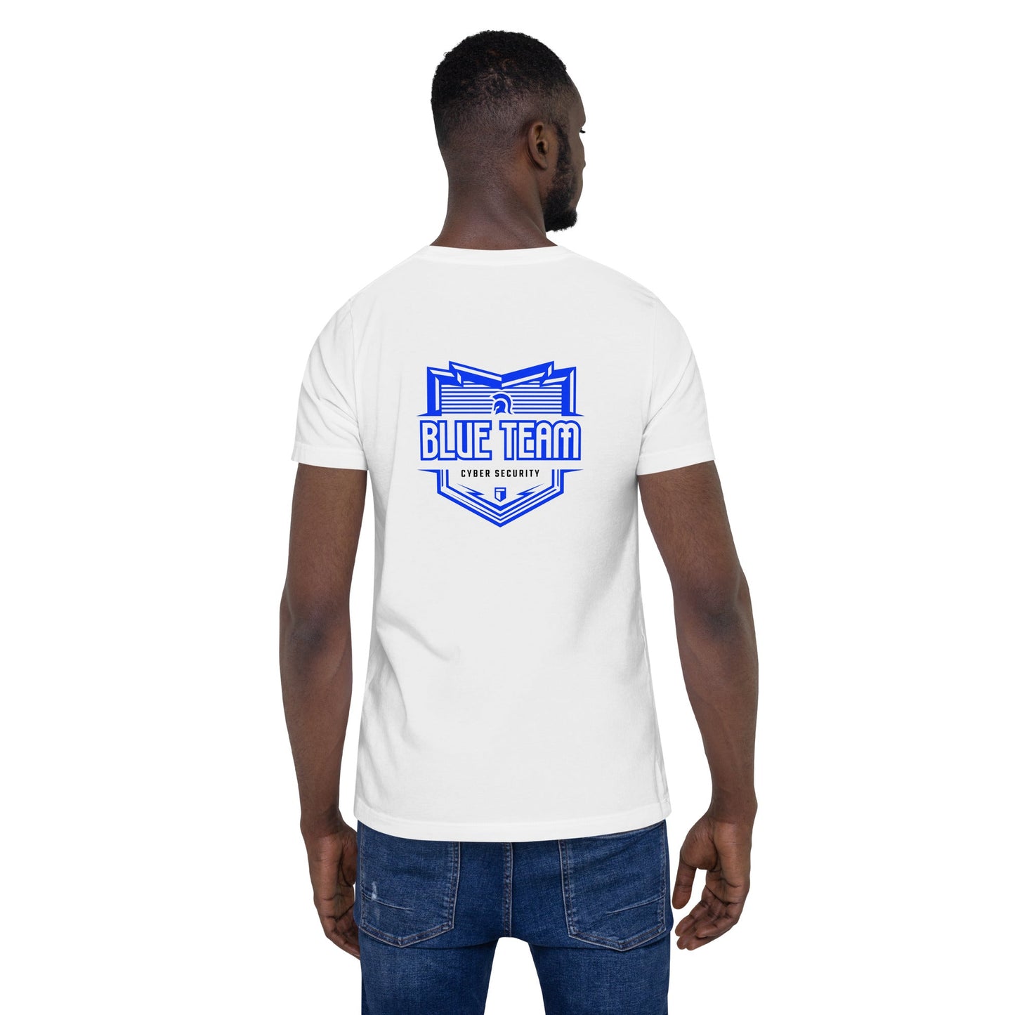 Cyber Security Blue Team 16 - Unisex t-shirt ( Back Print ) by DarkByteGear