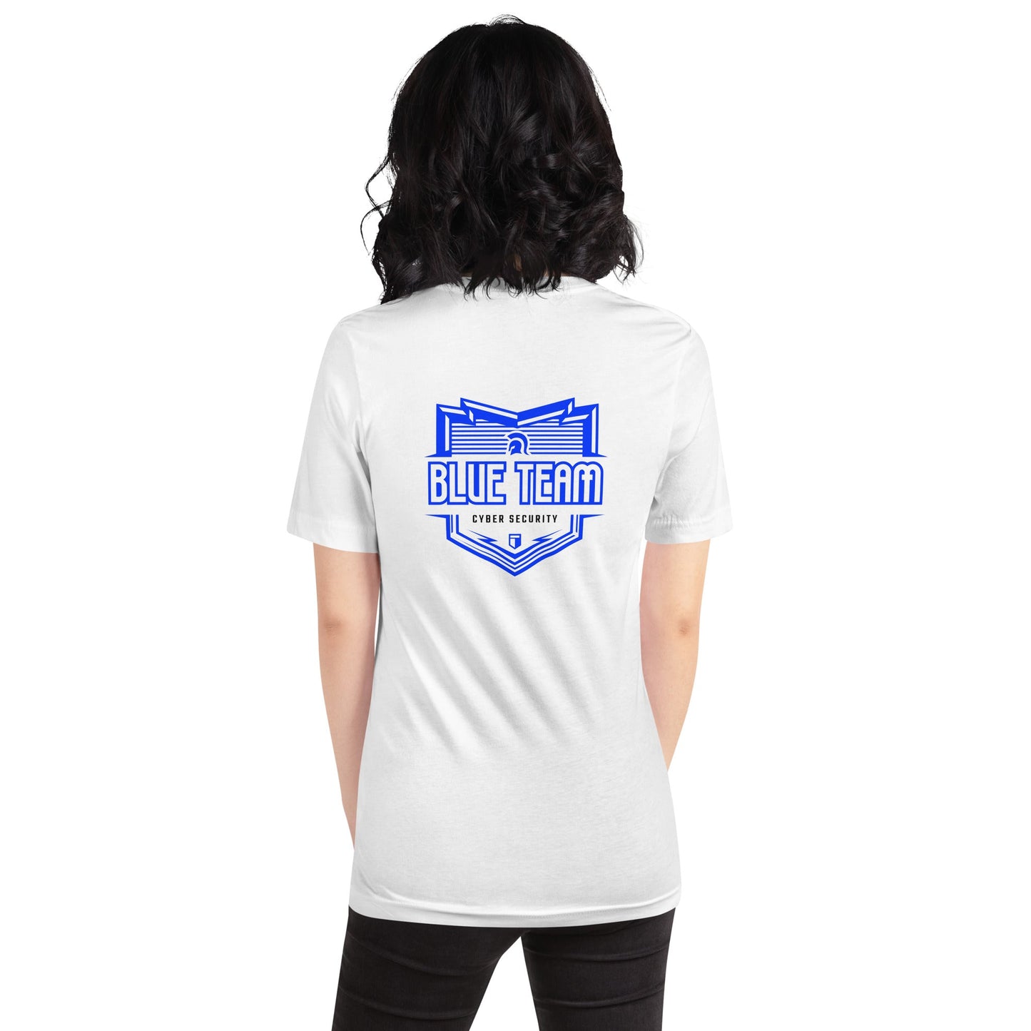 Cyber Security Blue Team 16 - Unisex t-shirt ( Back Print ) by DarkByteGear
