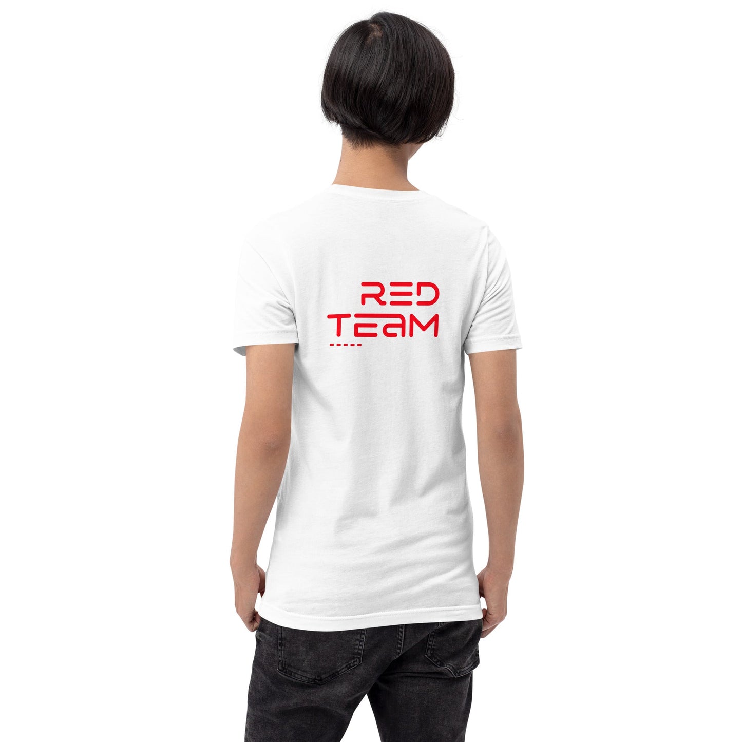 Cyber Security Red Team V11 - Unisex t-shirt ( Back Print ) by DarkByteGear