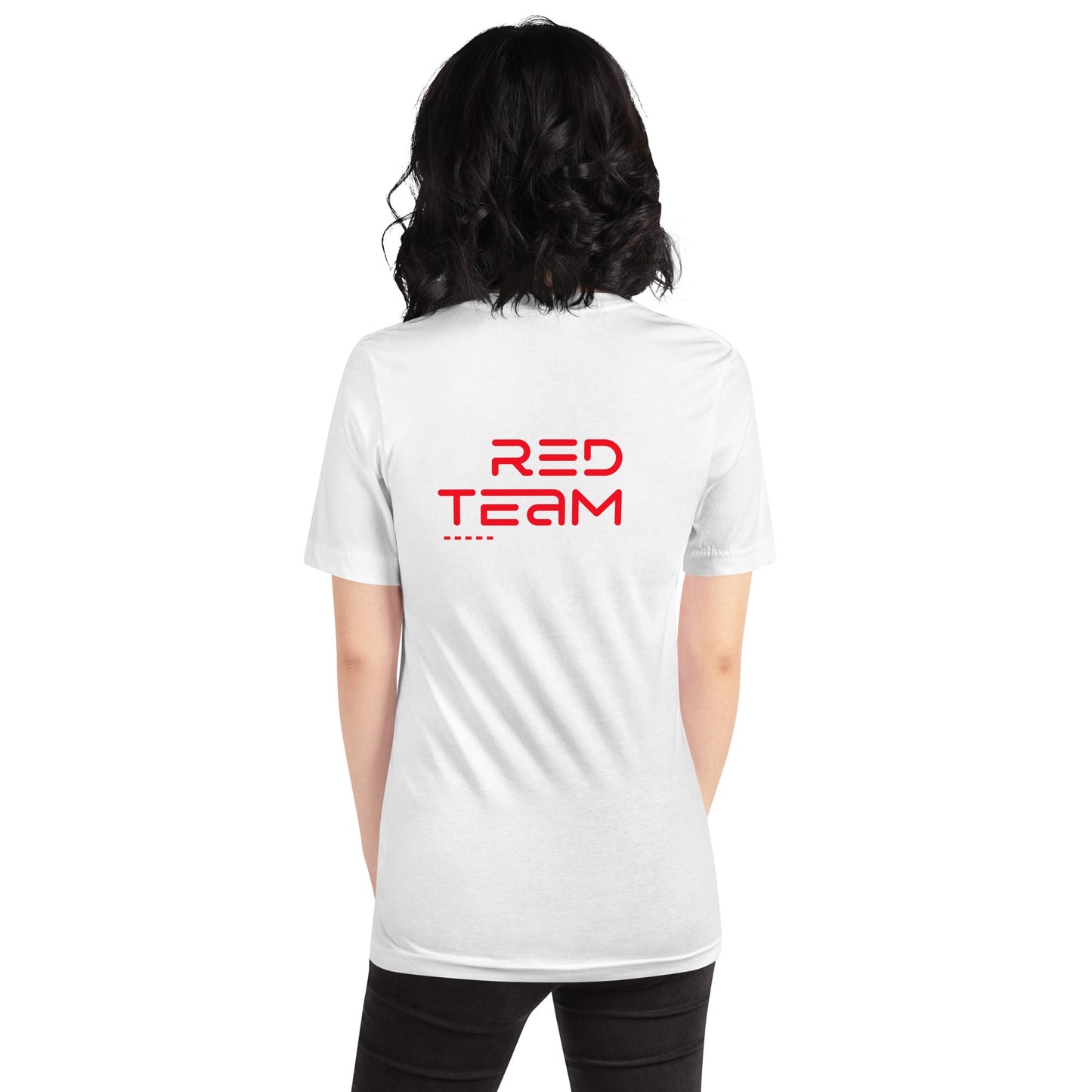 Cyber Security Red Team V11 - Unisex t-shirt ( Back Print ) by DarkByteGear
