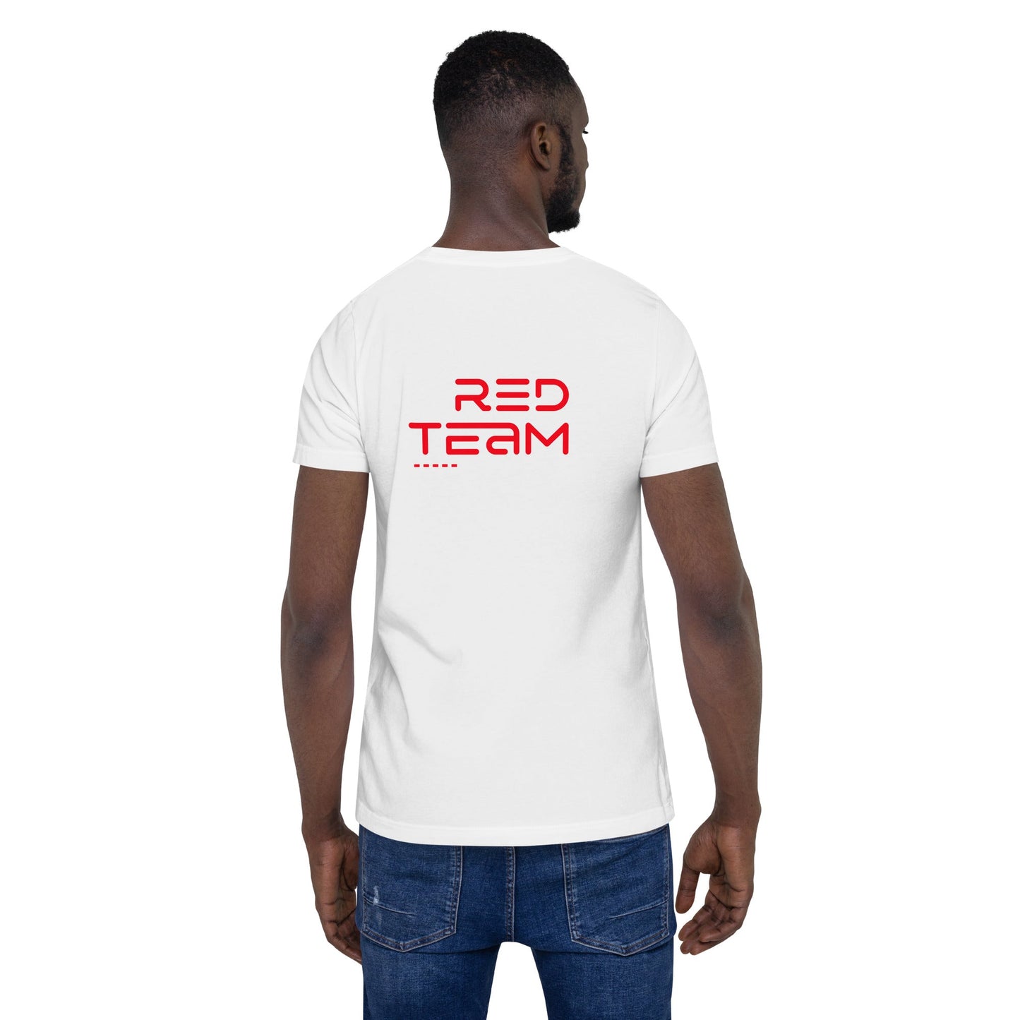 Cyber Security Red Team V11 - Unisex t-shirt ( Back Print ) by DarkByteGear