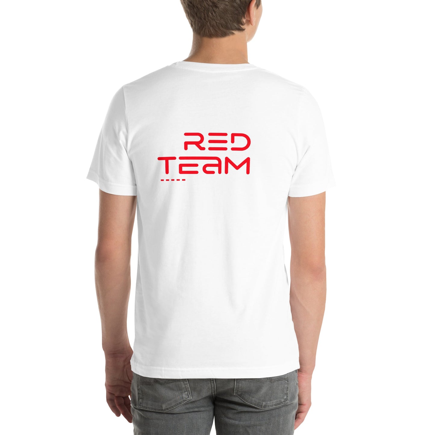 Cyber Security Red Team V11 - Unisex t-shirt ( Back Print ) by DarkByteGear