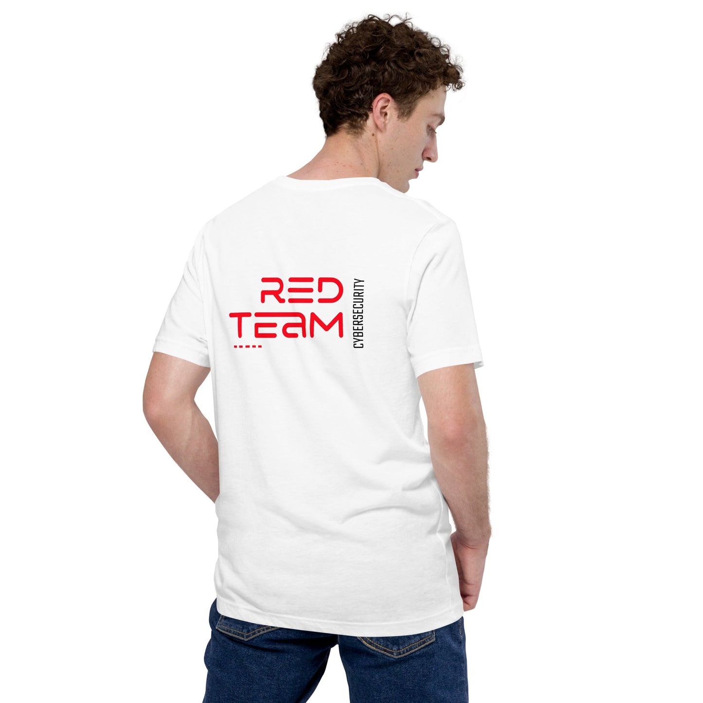 Cyber Security Red Team V11 - Unisex t-shirt ( Back Print ) by DarkByteGear