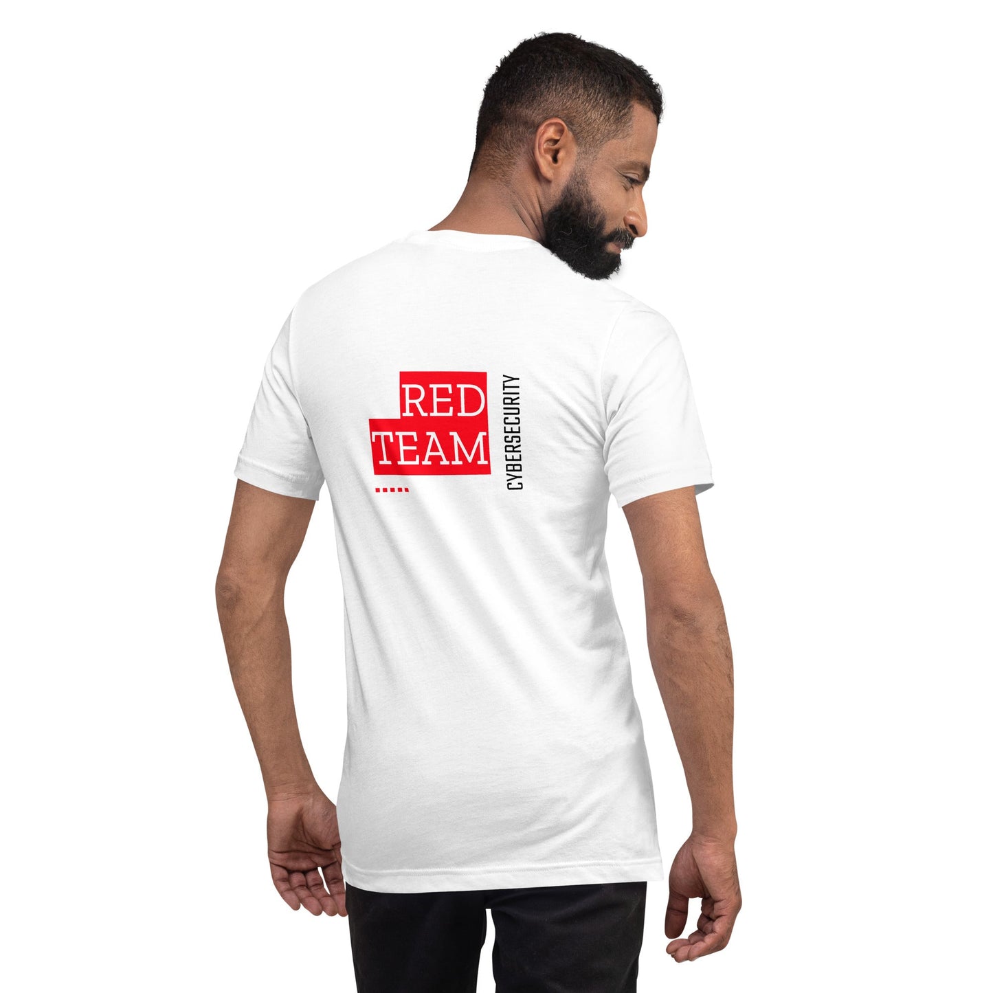 Cyber Security Red Team V13 - Unisex t-shirt ( Back Print ) by DarkByteGear