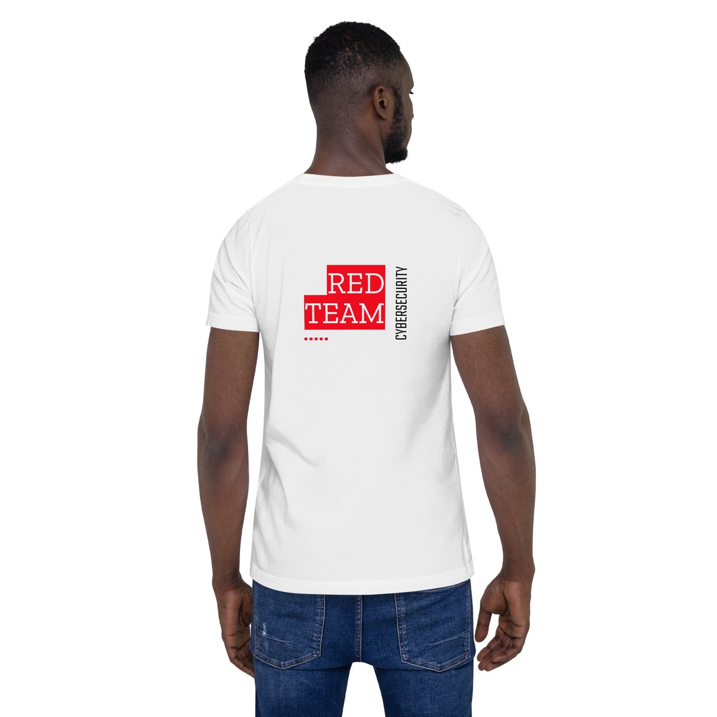 Cyber Security Red Team V13 - Unisex t-shirt ( Back Print ) by DarkByteGear