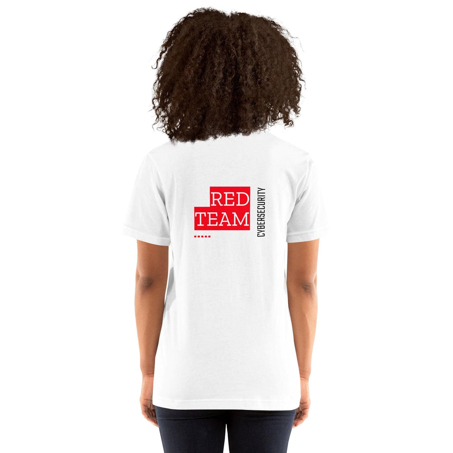 Cyber Security Red Team V13 - Unisex t-shirt ( Back Print ) by DarkByteGear