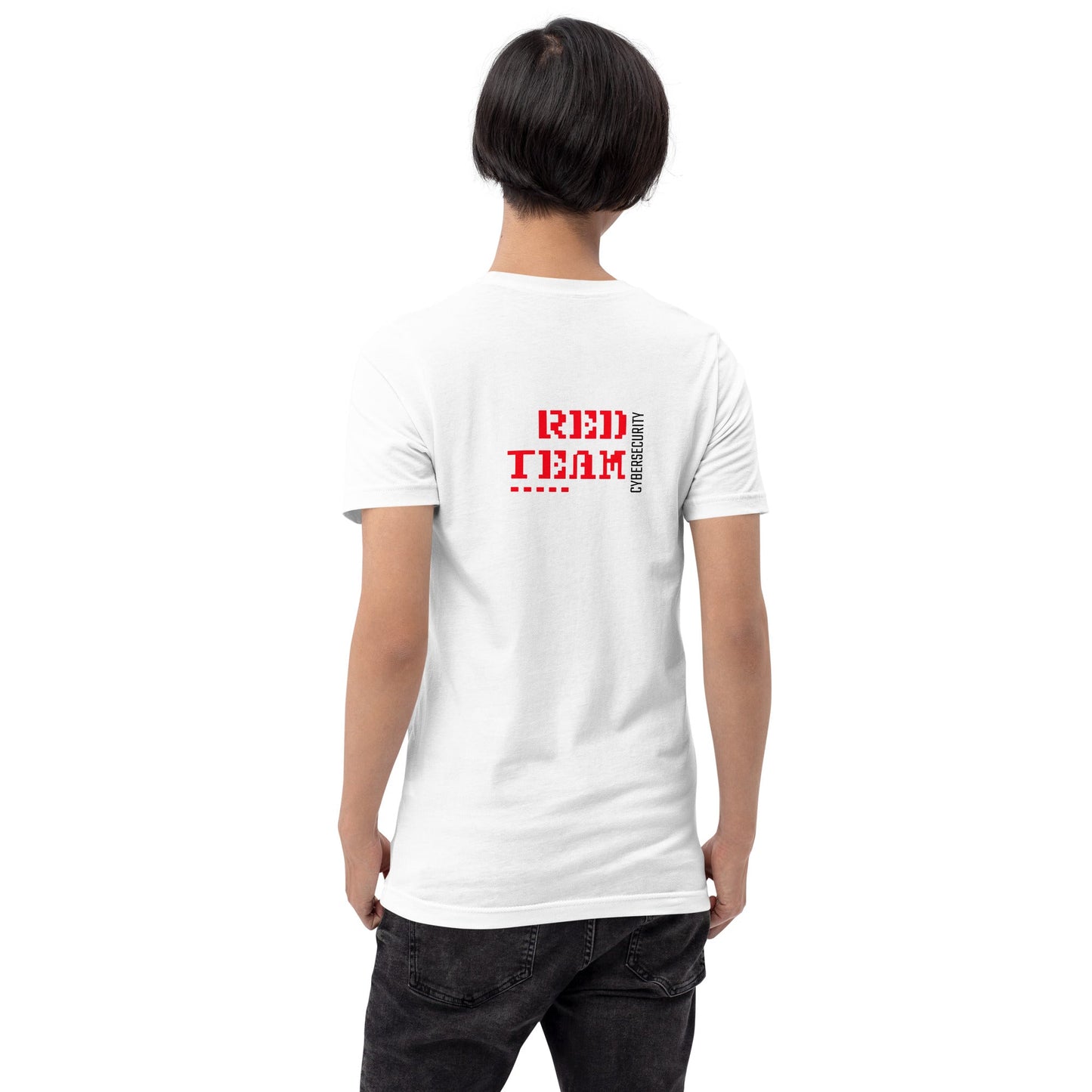 Cyber Security Red Team V15 - Unisex t-shirt ( Back Print ) by DarkByteGear