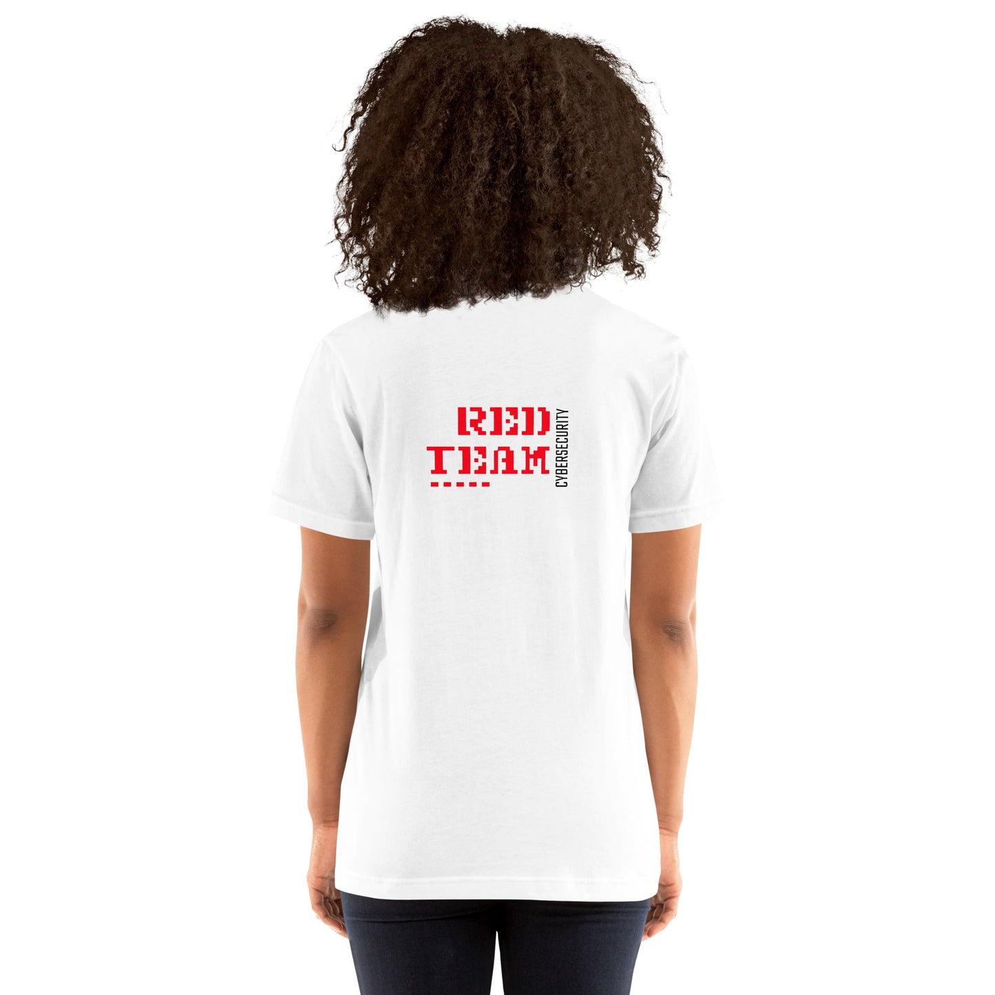 Cyber Security Red Team V15 - Unisex t-shirt ( Back Print ) by DarkByteGear