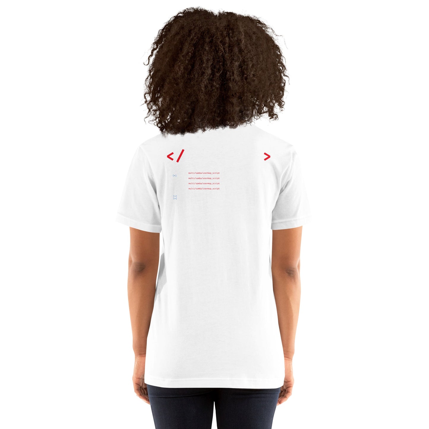 Root Shell - Unisex t-shirt ( Back Print ) by DarkByteGear