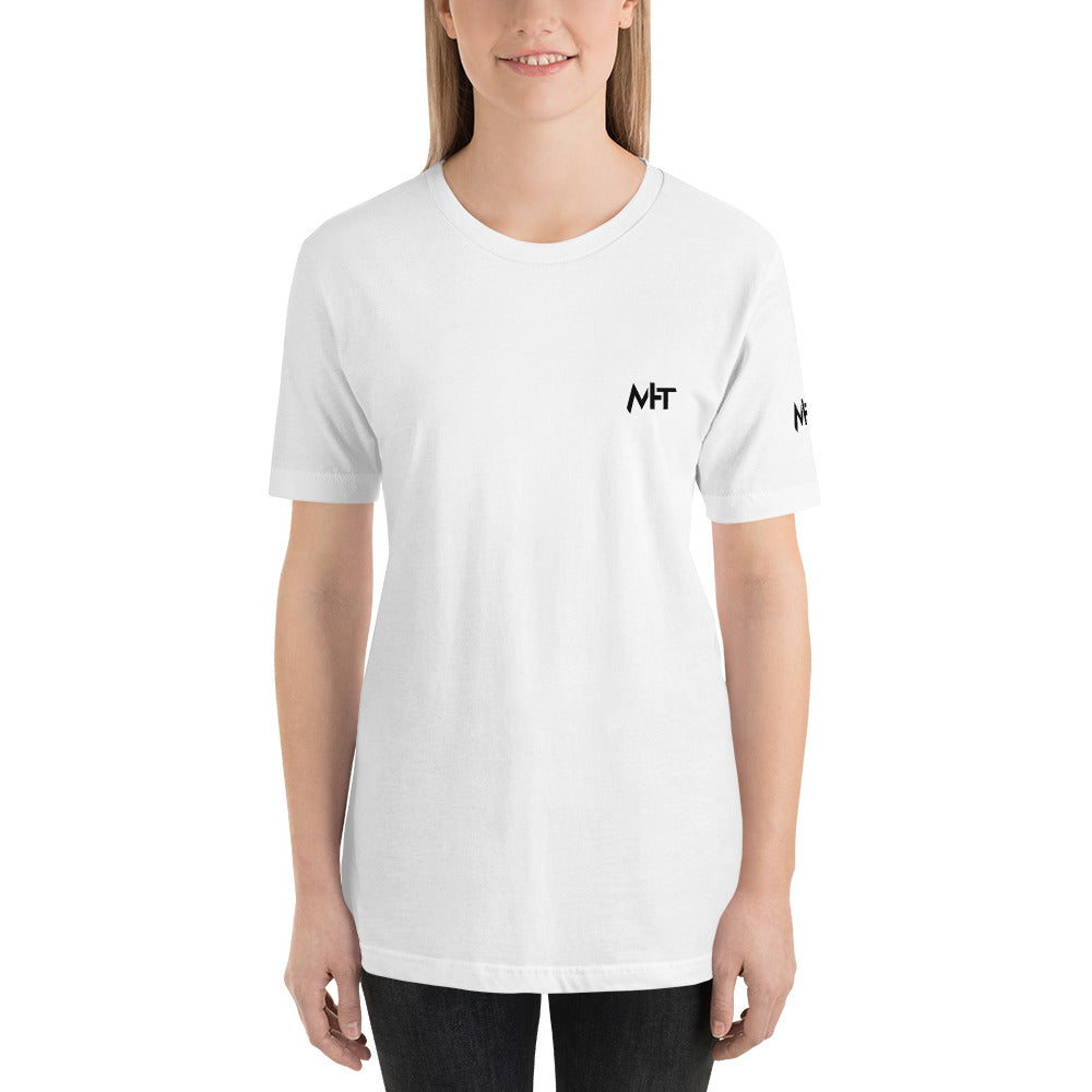 Cyber Security Red Team v5 - Short-Sleeve Unisex T-Shirt (back print) by DarkByteGear