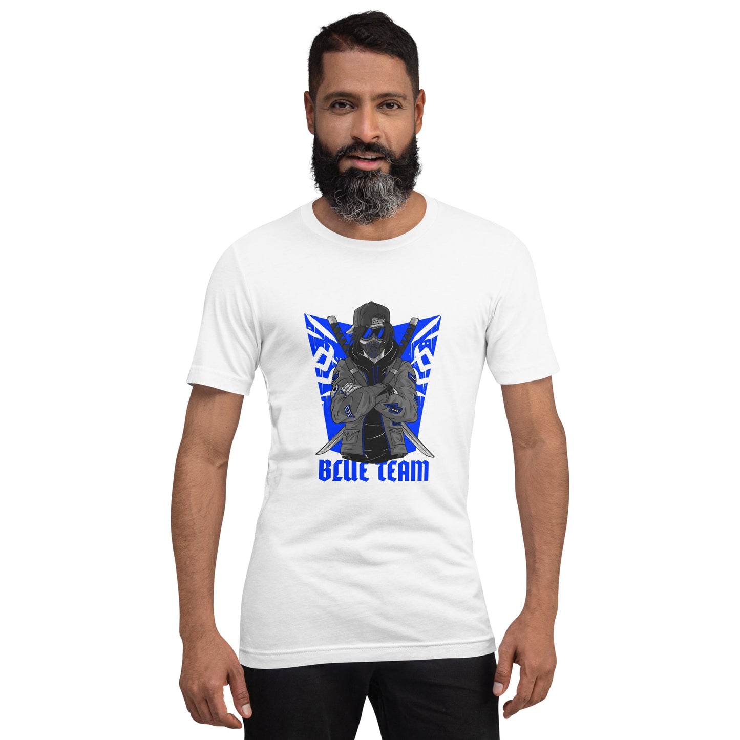 Cyber Security Blue Team V3 - Short-Sleeve Unisex T-Shirt by DarkByteGear