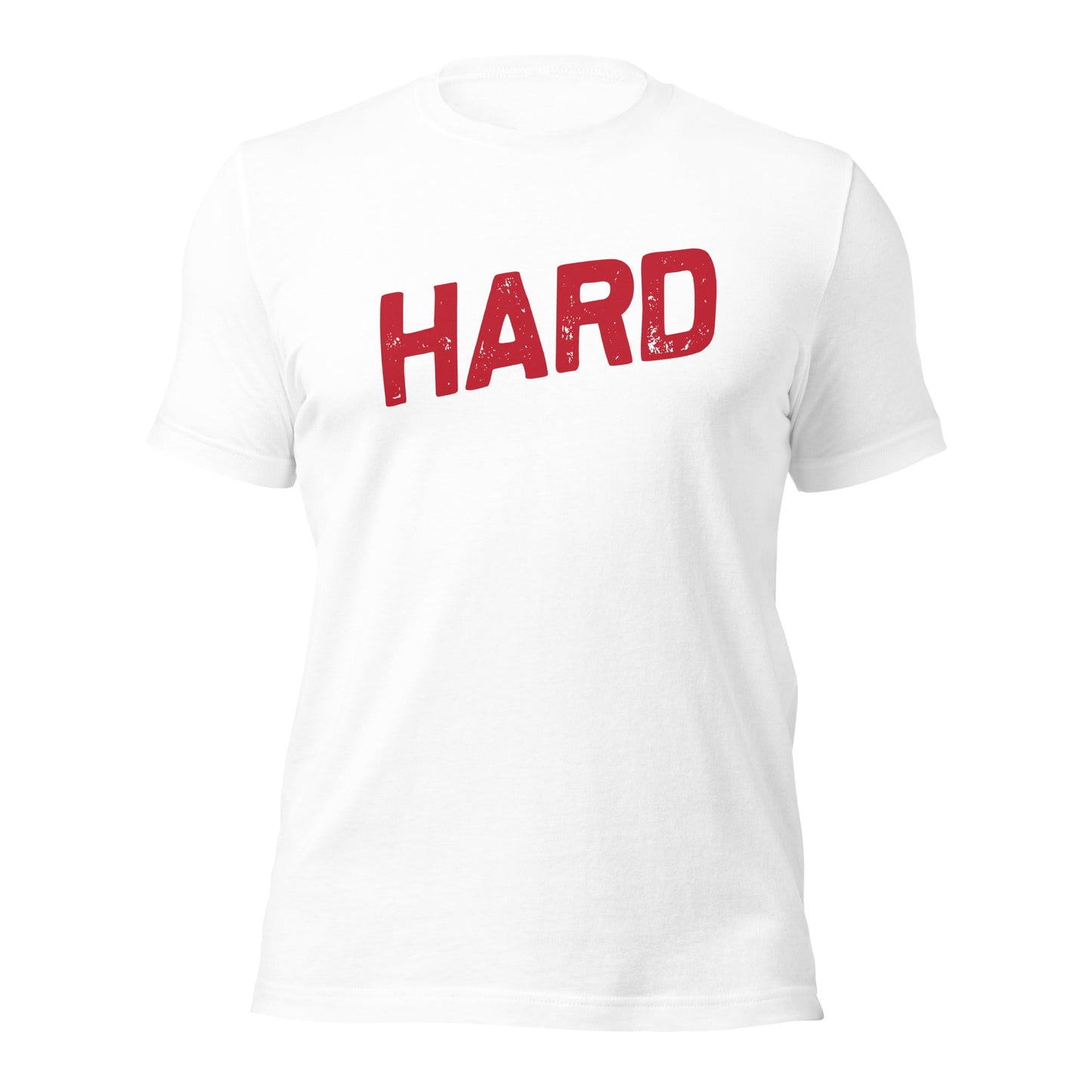 Train Hard - Unisex t-shirt (back print) by DarkByteGear
