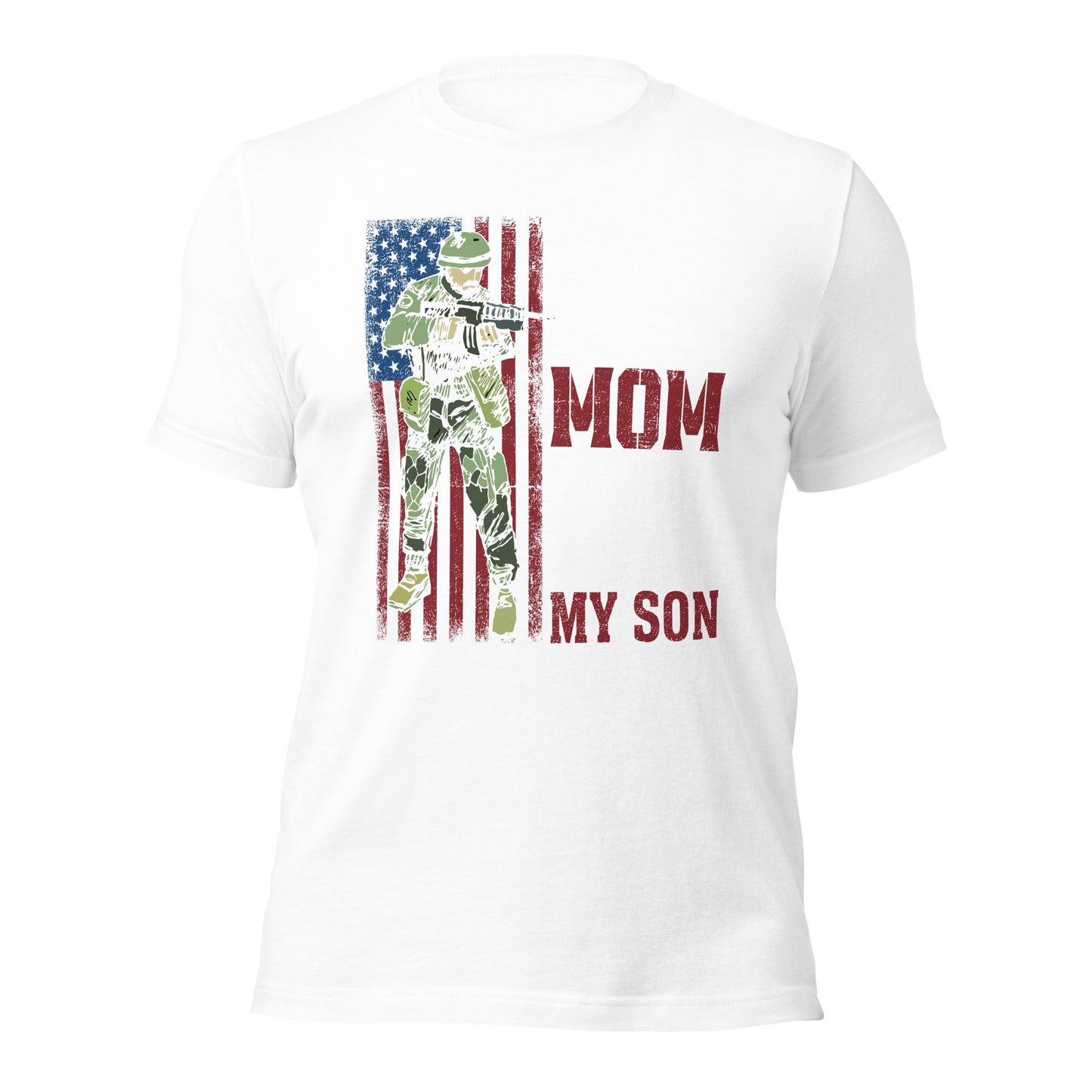 Proud Army Mom - Unisex t-shirt by DarkByteGear
