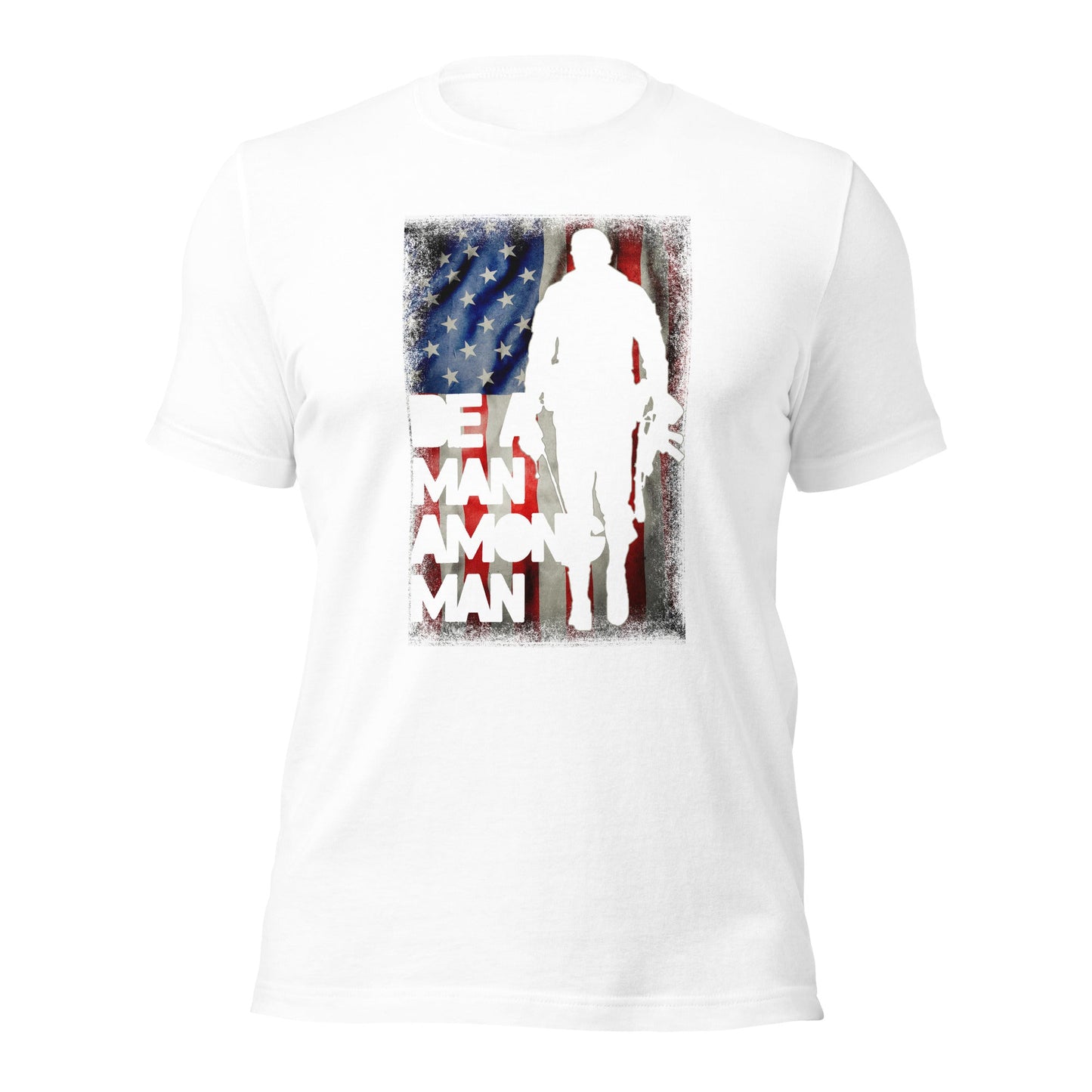 Be a man among men - Unisex t-shirt by DarkByteGear