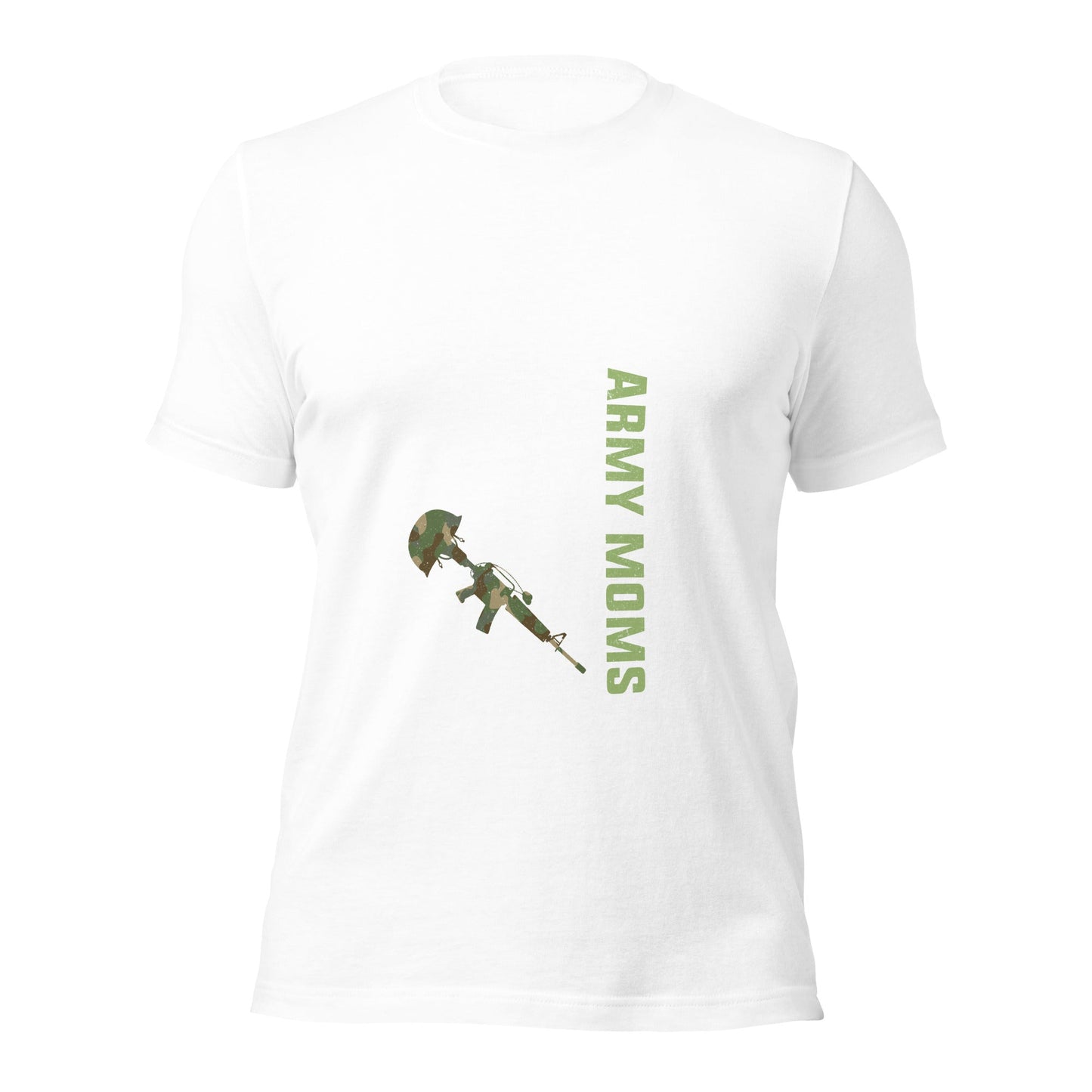 Army Moms, Great Moms promoted - Unisex t-shirt by DarkByteGear
