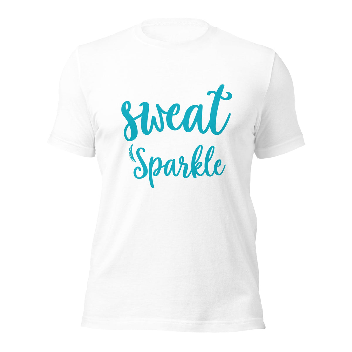 I don't sweat I sparkle - Unisex t-shirt by DarkByteGear