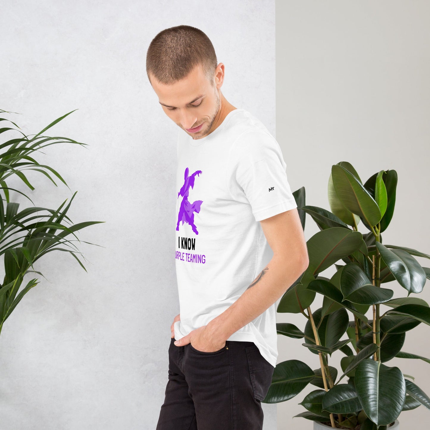 I Know Purple Teaming - Unisex t-shirt by DarkByteGear