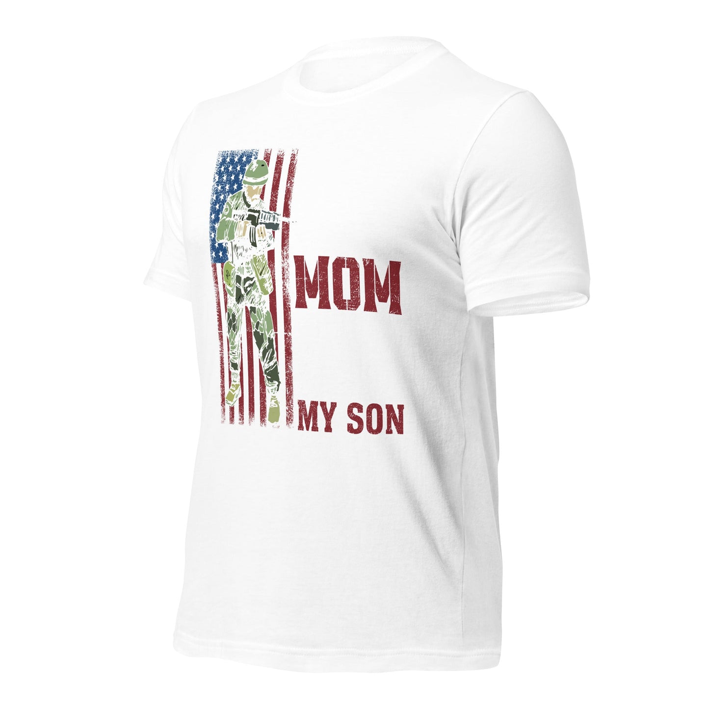 Proud Army Mom - Unisex t-shirt by DarkByteGear