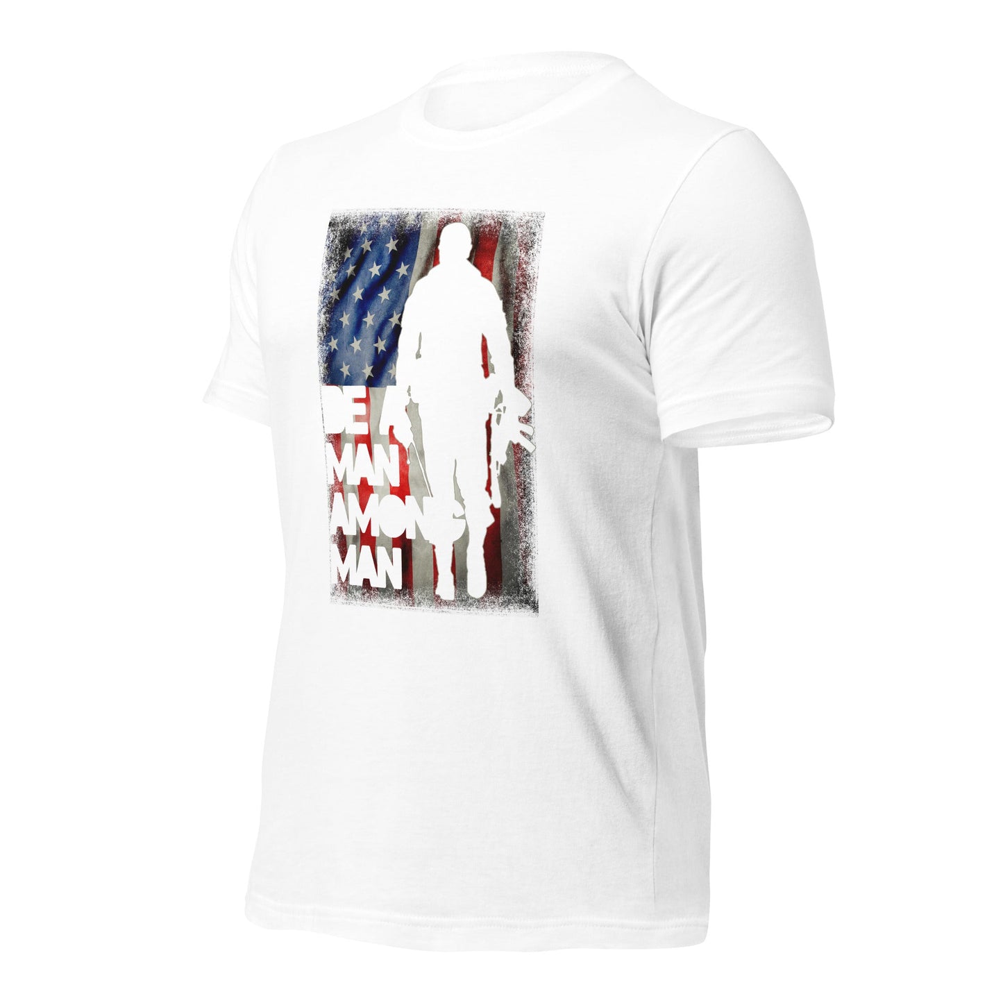 Be a man among men - Unisex t-shirt by DarkByteGear