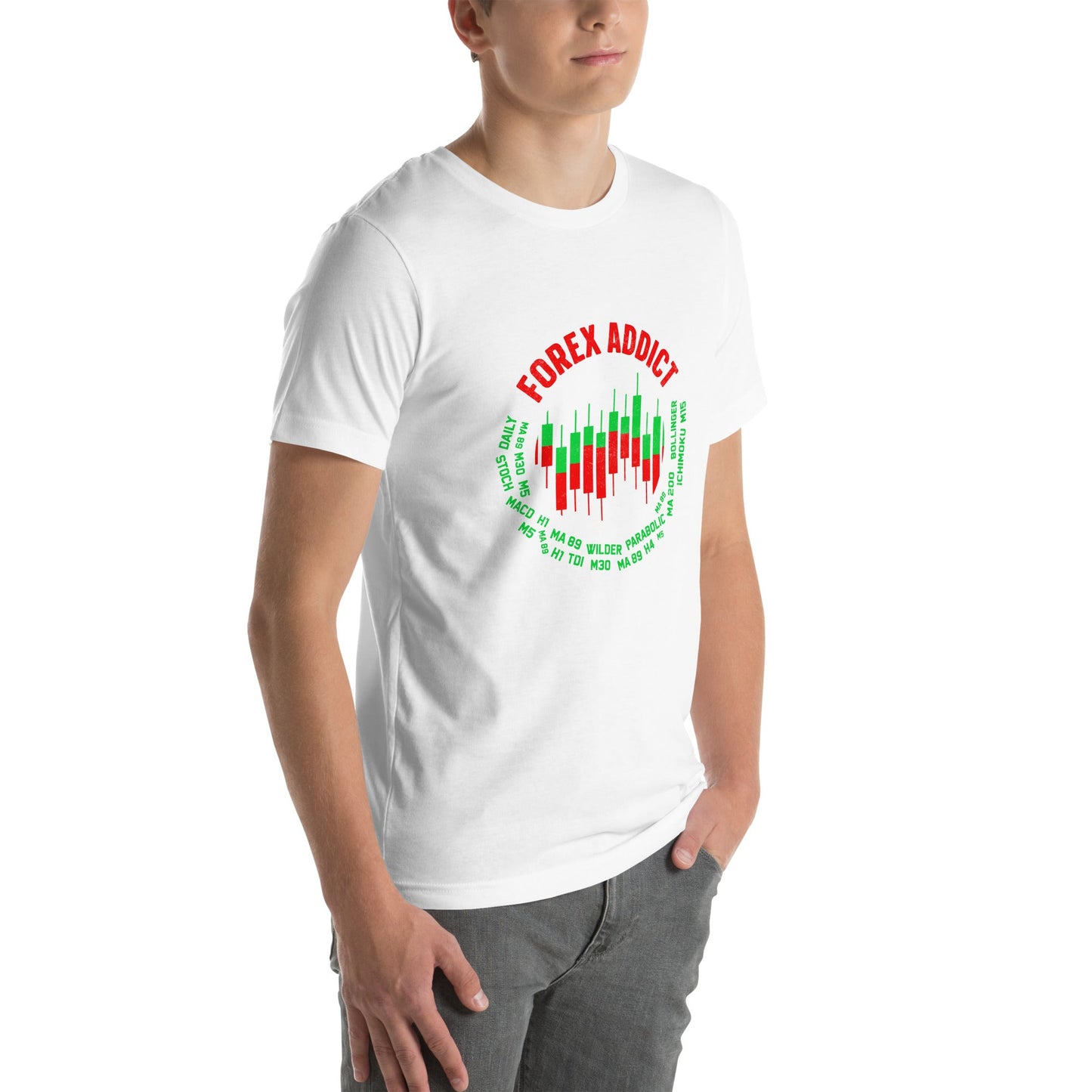 Forex Addict ( RK ) - Unisex t-shirt by DarkByteGear