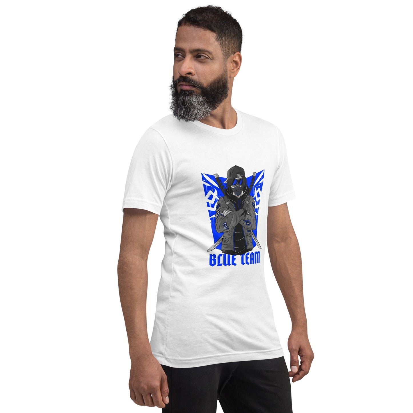 Cyber Security Blue Team V3 - Short-Sleeve Unisex T-Shirt by DarkByteGear