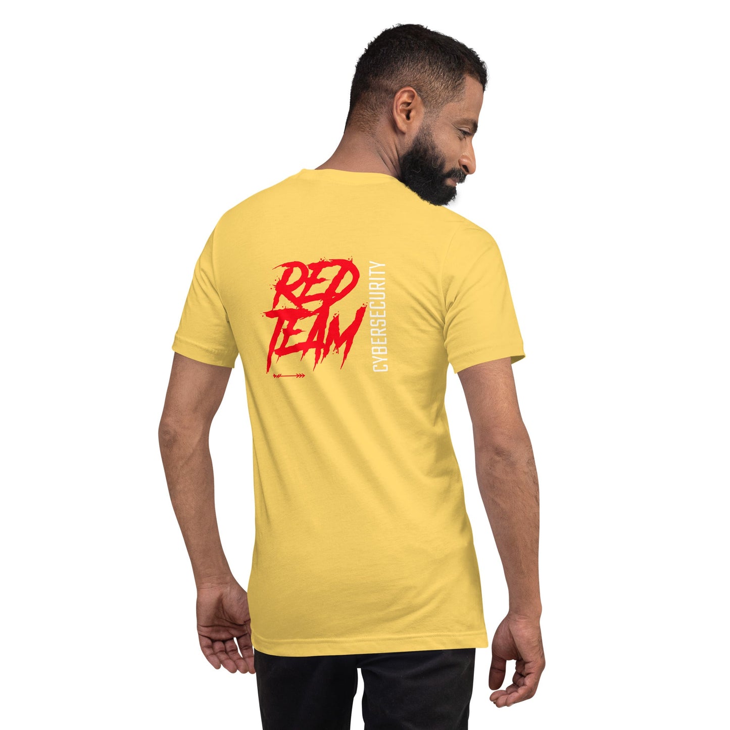 Cyber Security Red Team V6 - Unisex t-shirt ( Back Print ) by DarkByteGear