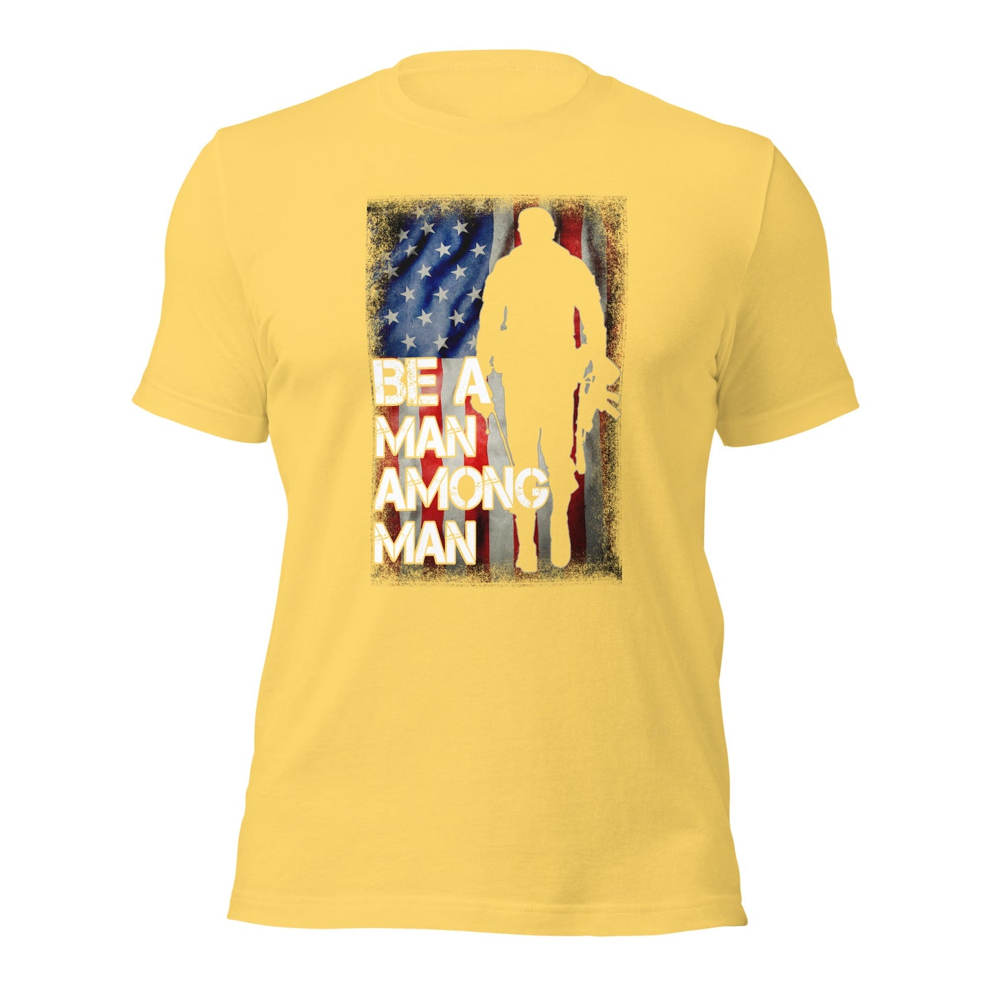 Be a man among men - Unisex t-shirt by DarkByteGear