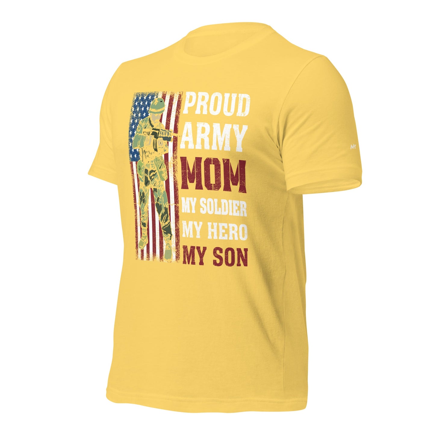 Proud Army Mom - Unisex t-shirt by DarkByteGear