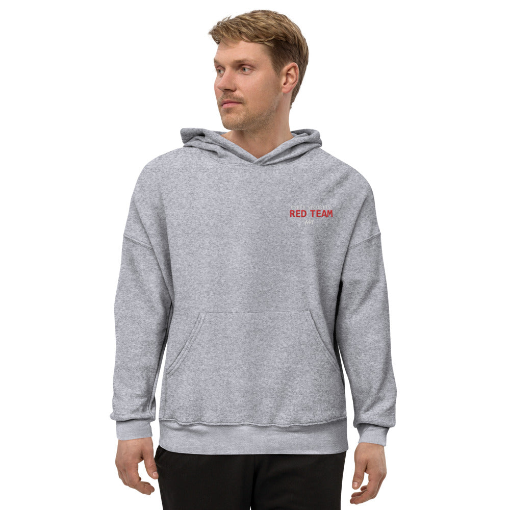 Cyber security Red Team - Unisex Sueded Fleece Hoodie by DarkByteGear