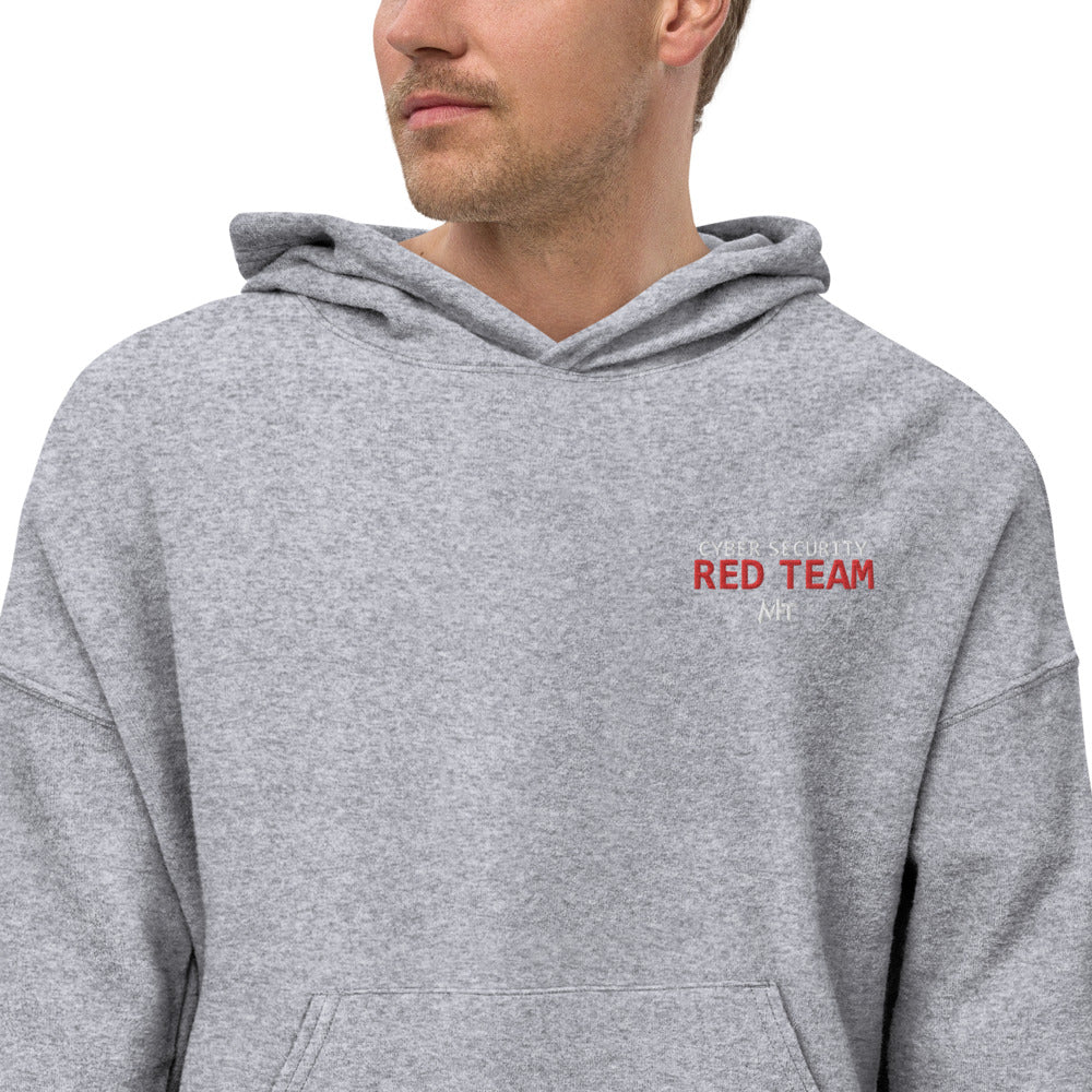 Cyber security Red Team - Unisex Sueded Fleece Hoodie by DarkByteGear