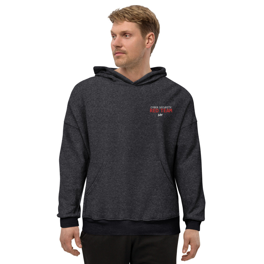 Cyber security Red Team - Unisex Sueded Fleece Hoodie by DarkByteGear