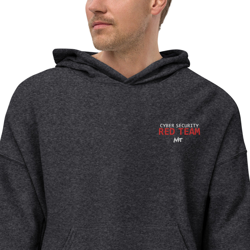 Cyber security Red Team - Unisex Sueded Fleece Hoodie by DarkByteGear