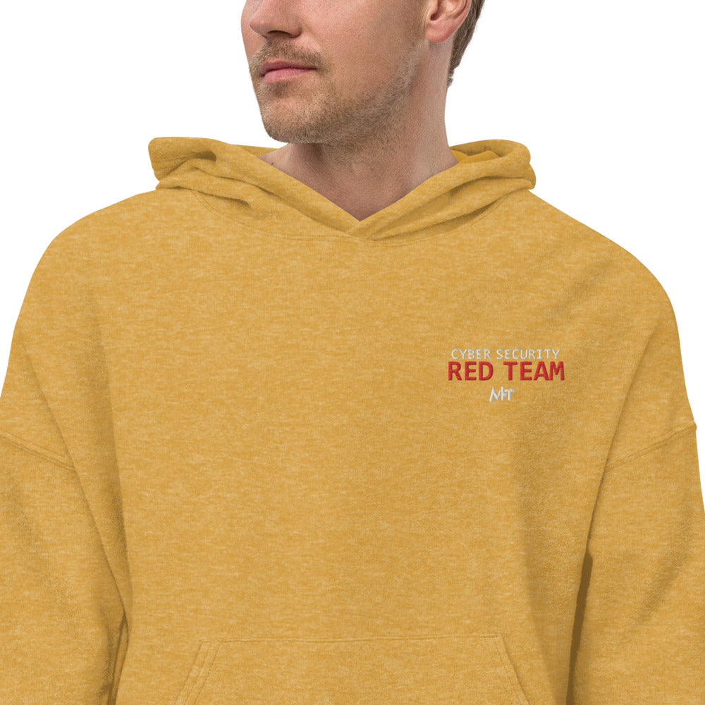 Cyber security Red Team - Unisex Sueded Fleece Hoodie by DarkByteGear