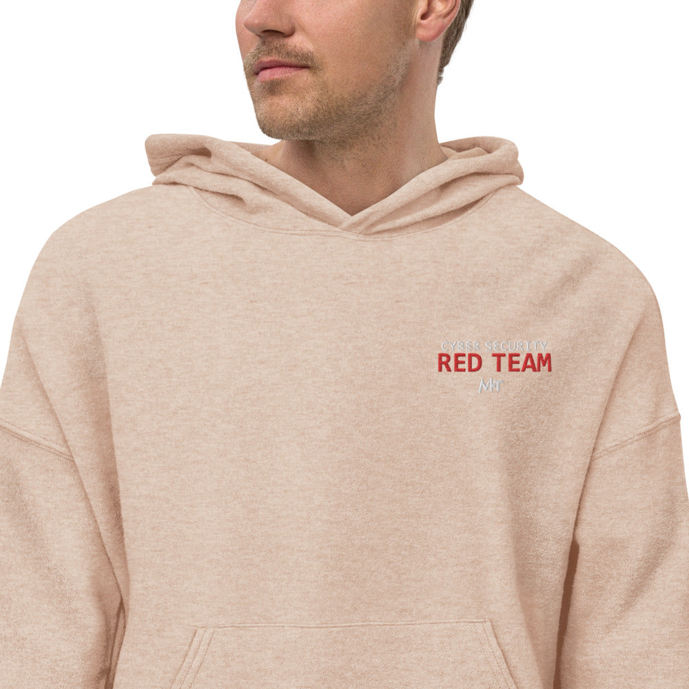 Cyber security Red Team - Unisex Sueded Fleece Hoodie by DarkByteGear