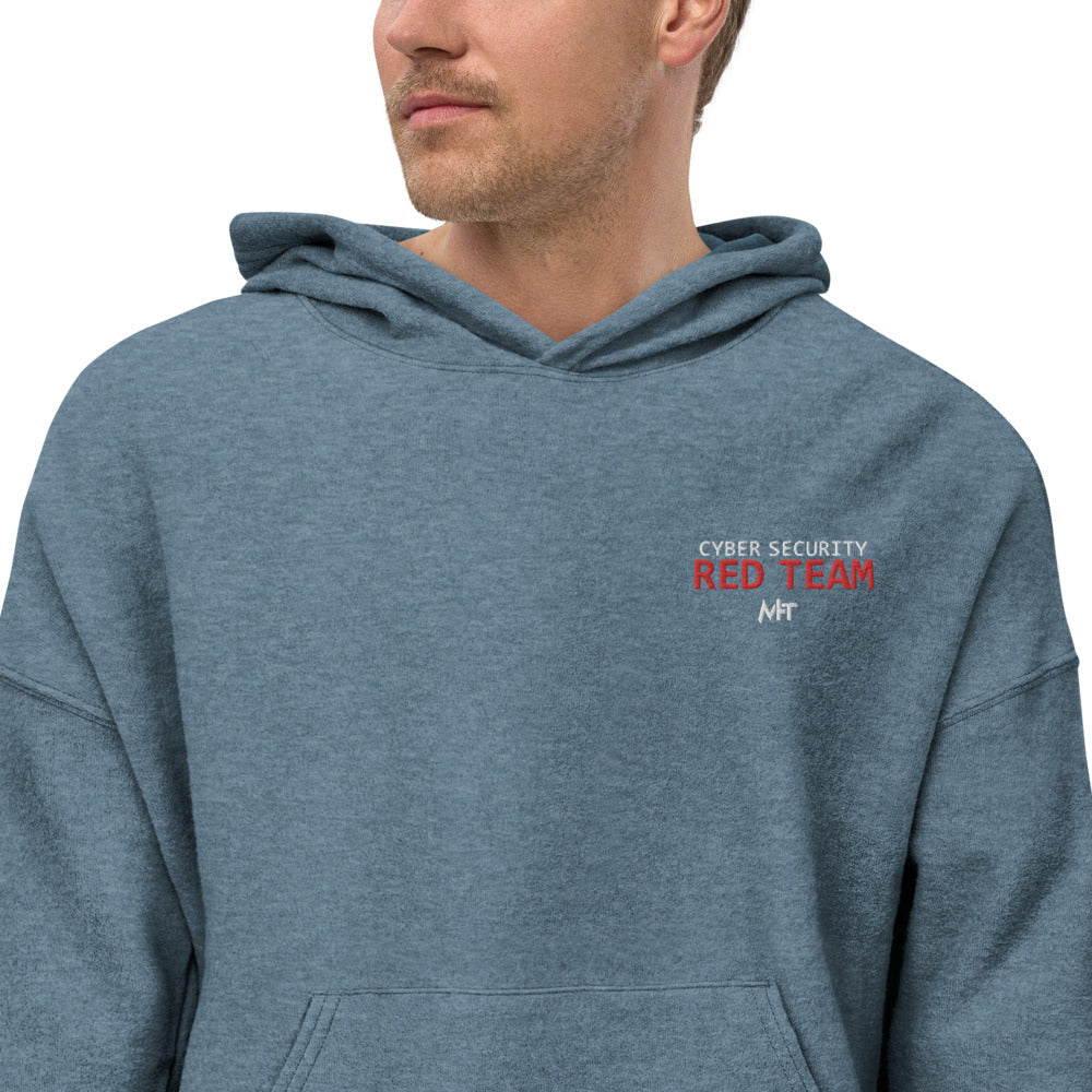 Cyber security Red Team - Unisex Sueded Fleece Hoodie by DarkByteGear